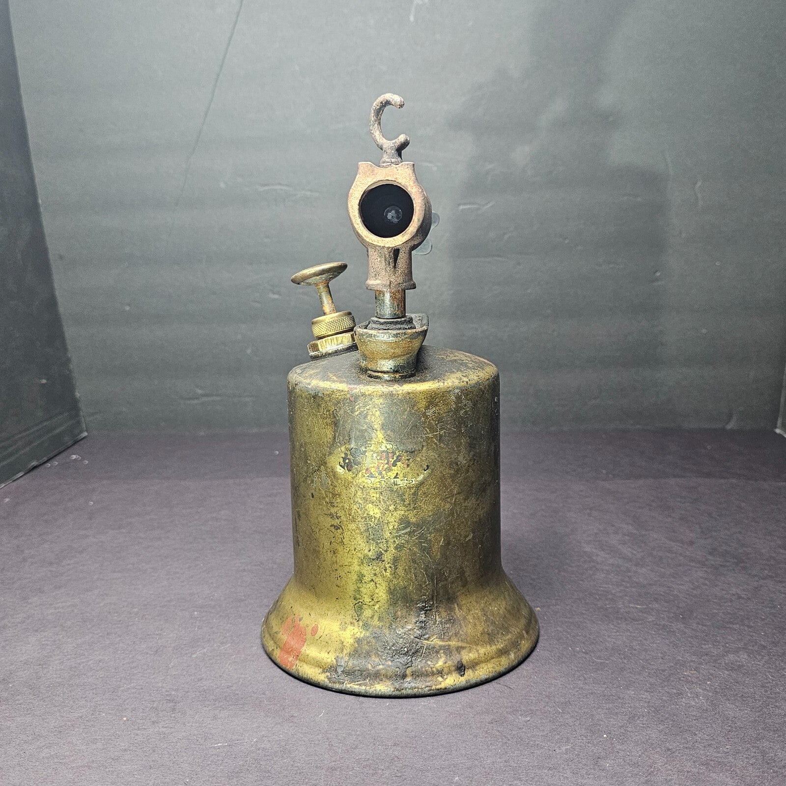 Vintage Dunlap Brass Blow Torch Model with Bakelite Handle (Sold As Parts)