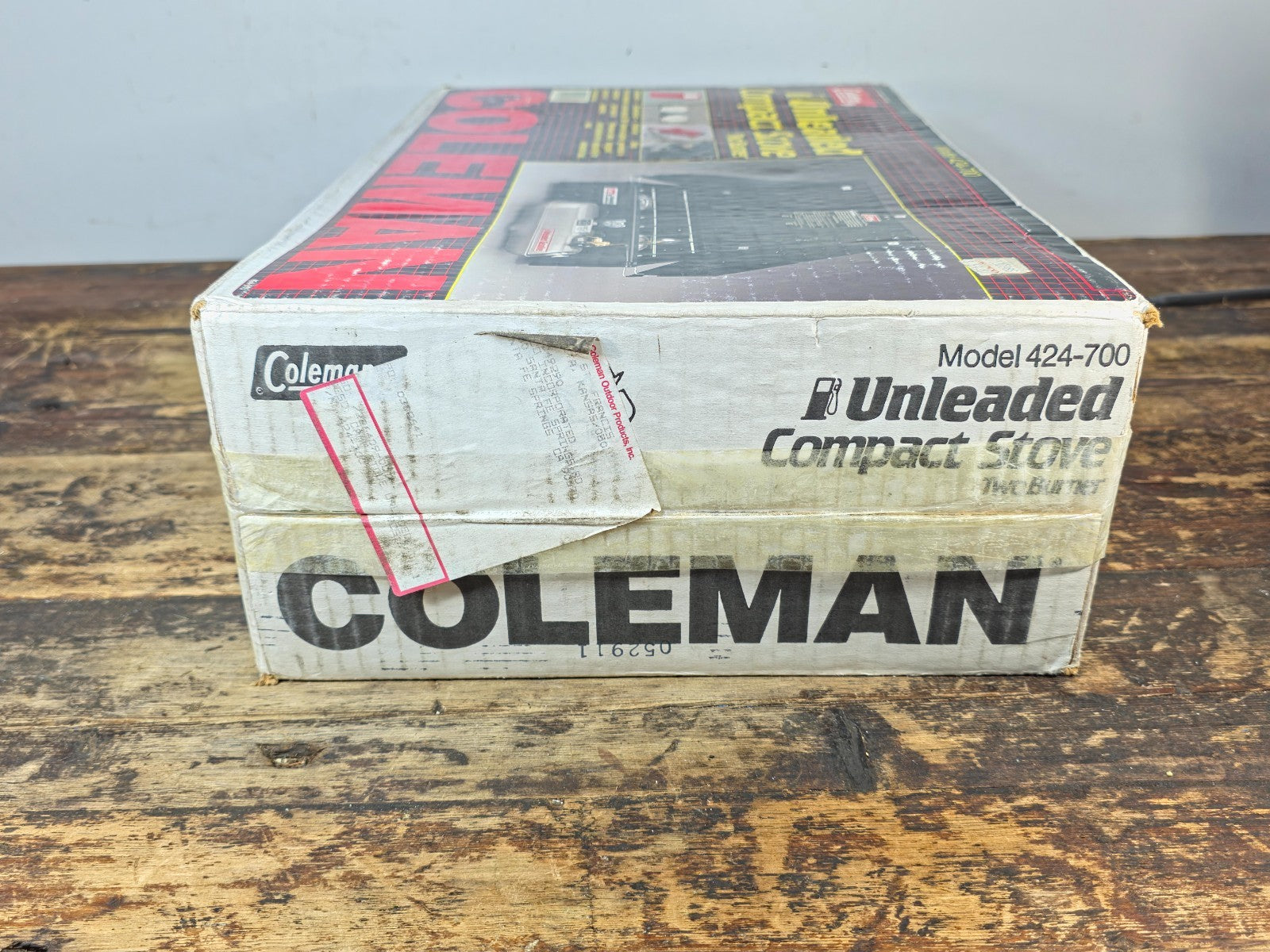 Coleman Dual Fuel 2-Burner Stove 424-700 – New Old Stock Never Opened