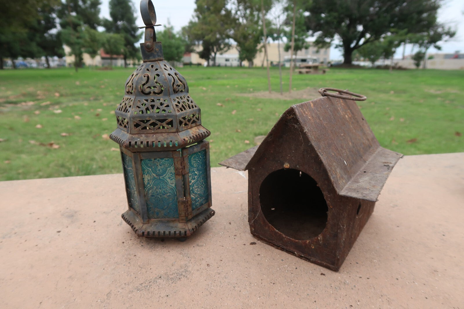 Lot of Rustic Garden Decor 7pcs
