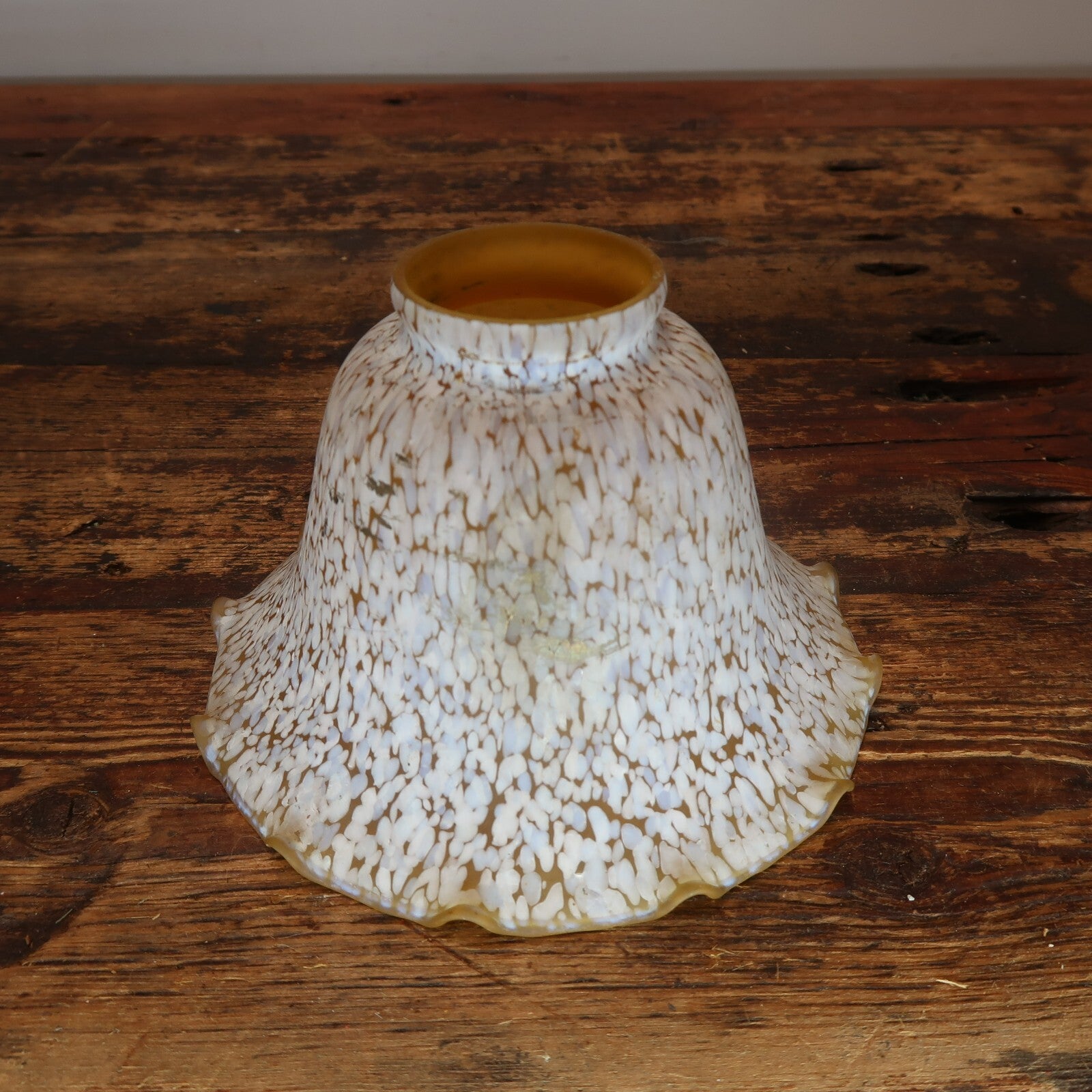 Vintage Pendant Light Fixture Shabby Chic White