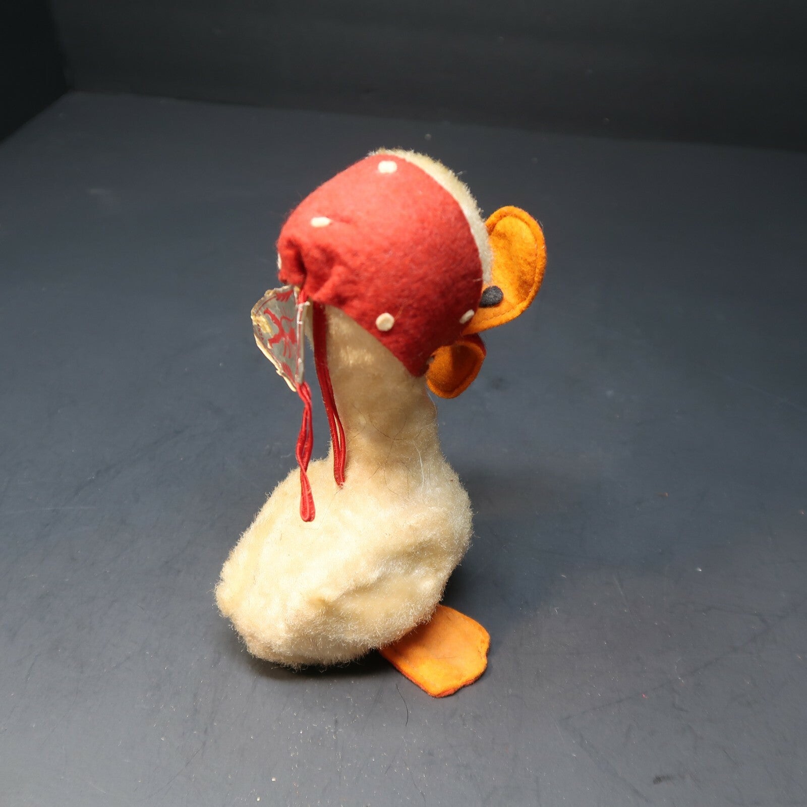 Vintage G.I.R. Pertegato Vicenza Duck Doll With Tag H6" Made in Italy 1960's