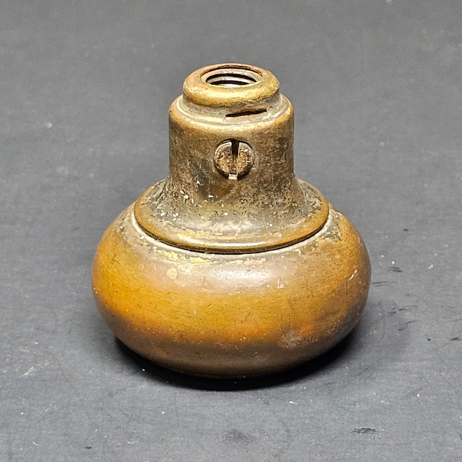 Antique Single Door Knob Solid Brass