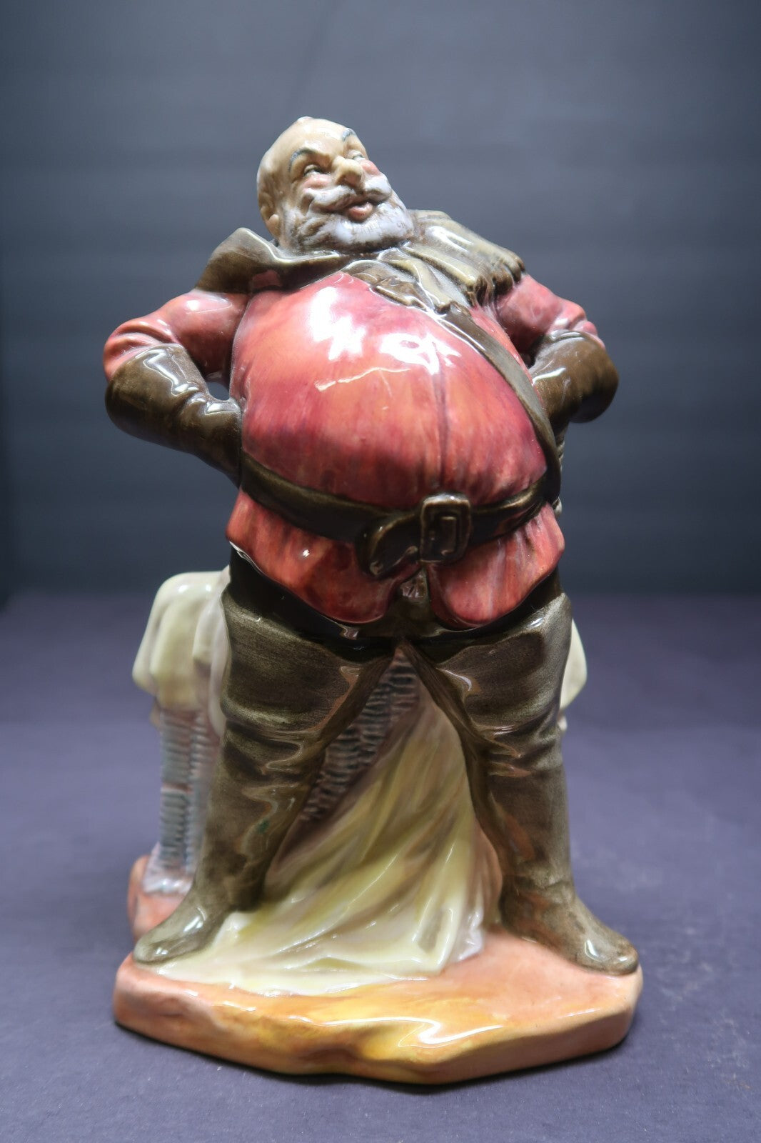 Royal Doulton " Sir John Falstaff " HN2054 English Porcelain Figurine H7"