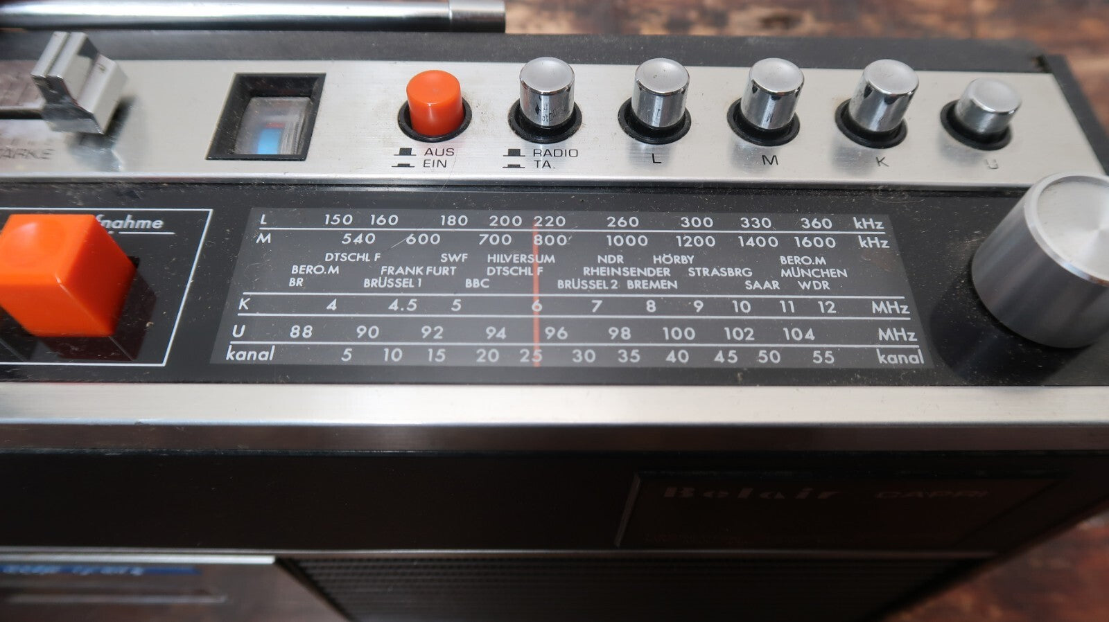 Cassetten Recorder CRH-574 LMKU + 1Kanal - Belair Enterprises Hawthorne CA