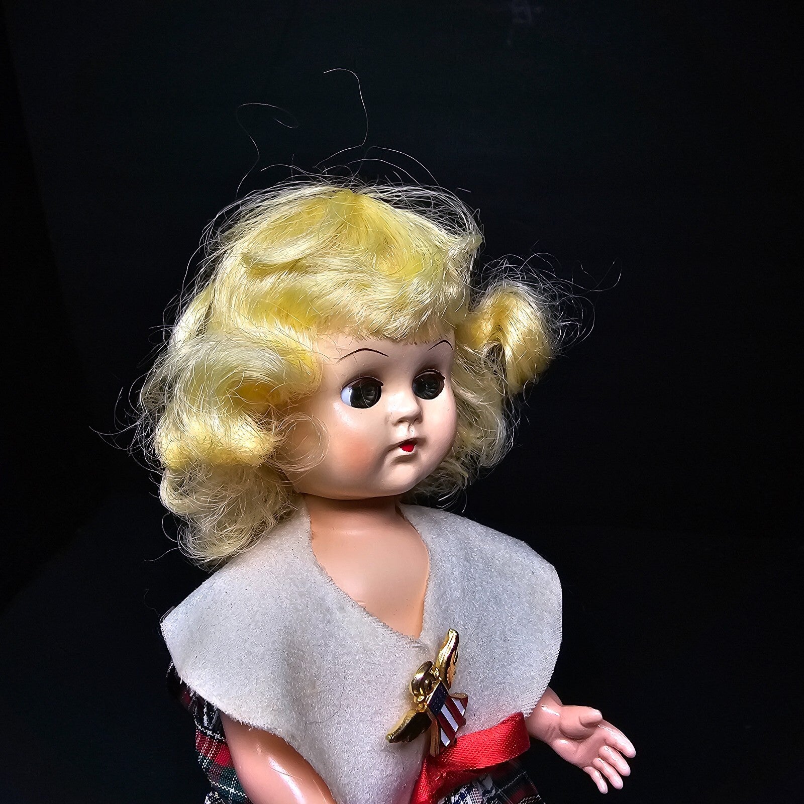 Vintage Girl Doll 9"