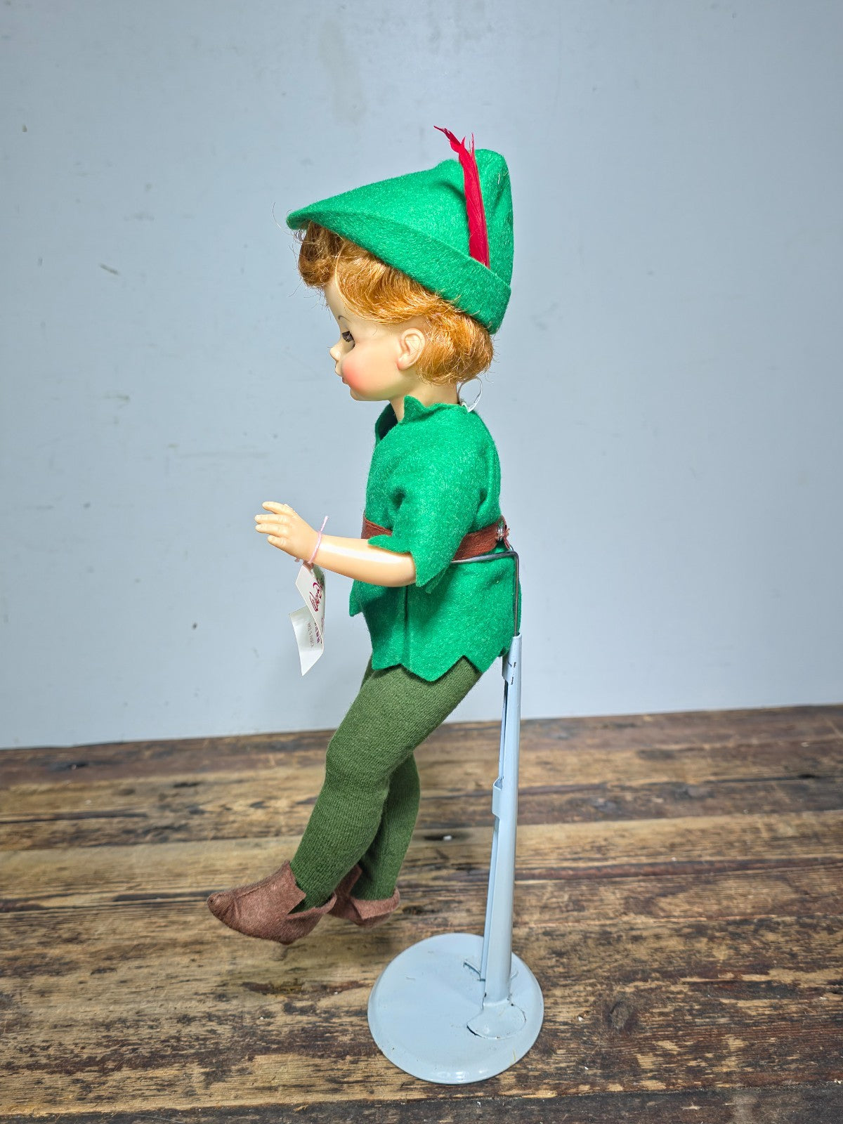Vintage 1970s Madame Alexander Peter Pan Doll 14” w/ Box & Tag | Near Mint