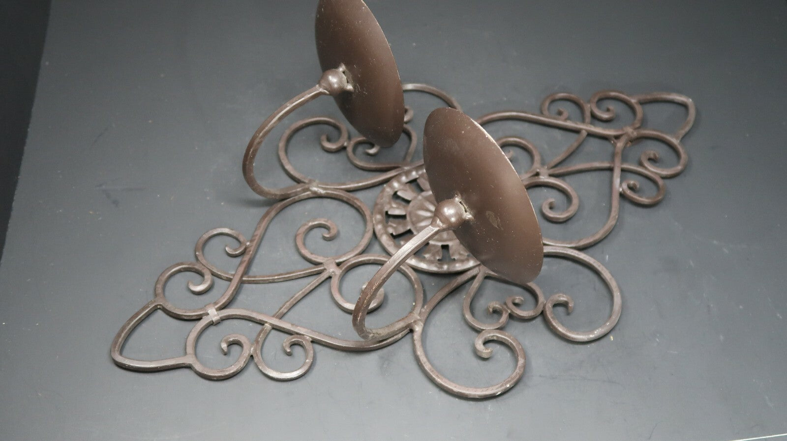 Metal Candle Holder Wall Sconces W 10" x D 6" x H 18"