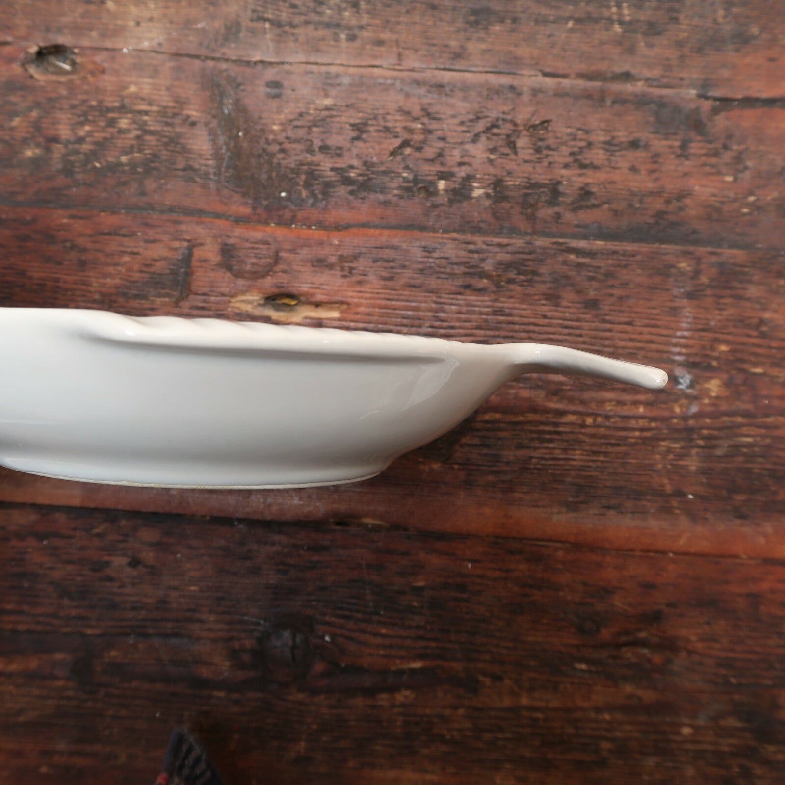 Vintage Oven Proof Fish Shaped Bowl Made In California 10.5" x 9" x 2"