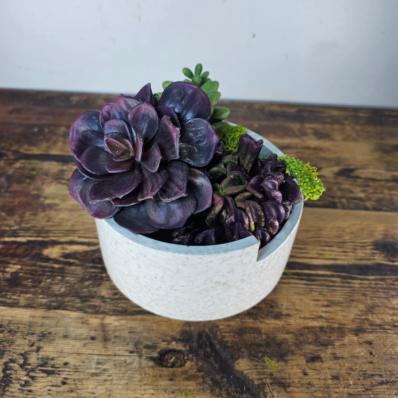 Vintage Kozan-gama Ashtray / Planter | Japanese MCM Brutalist Studio Pottery
