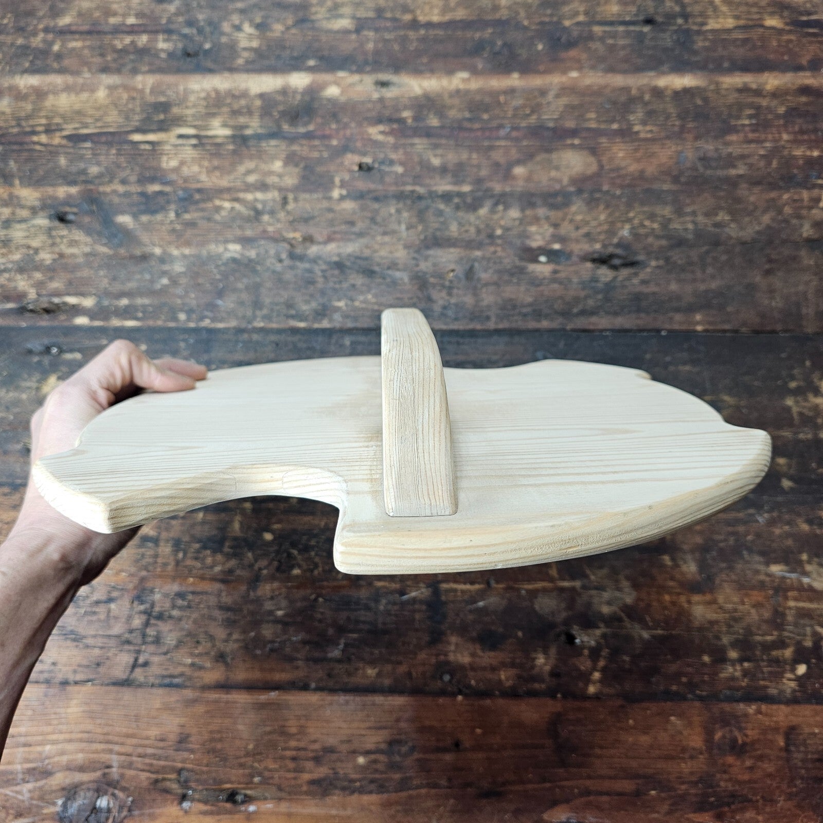 Wood Pot Lid 14.5" Diameter