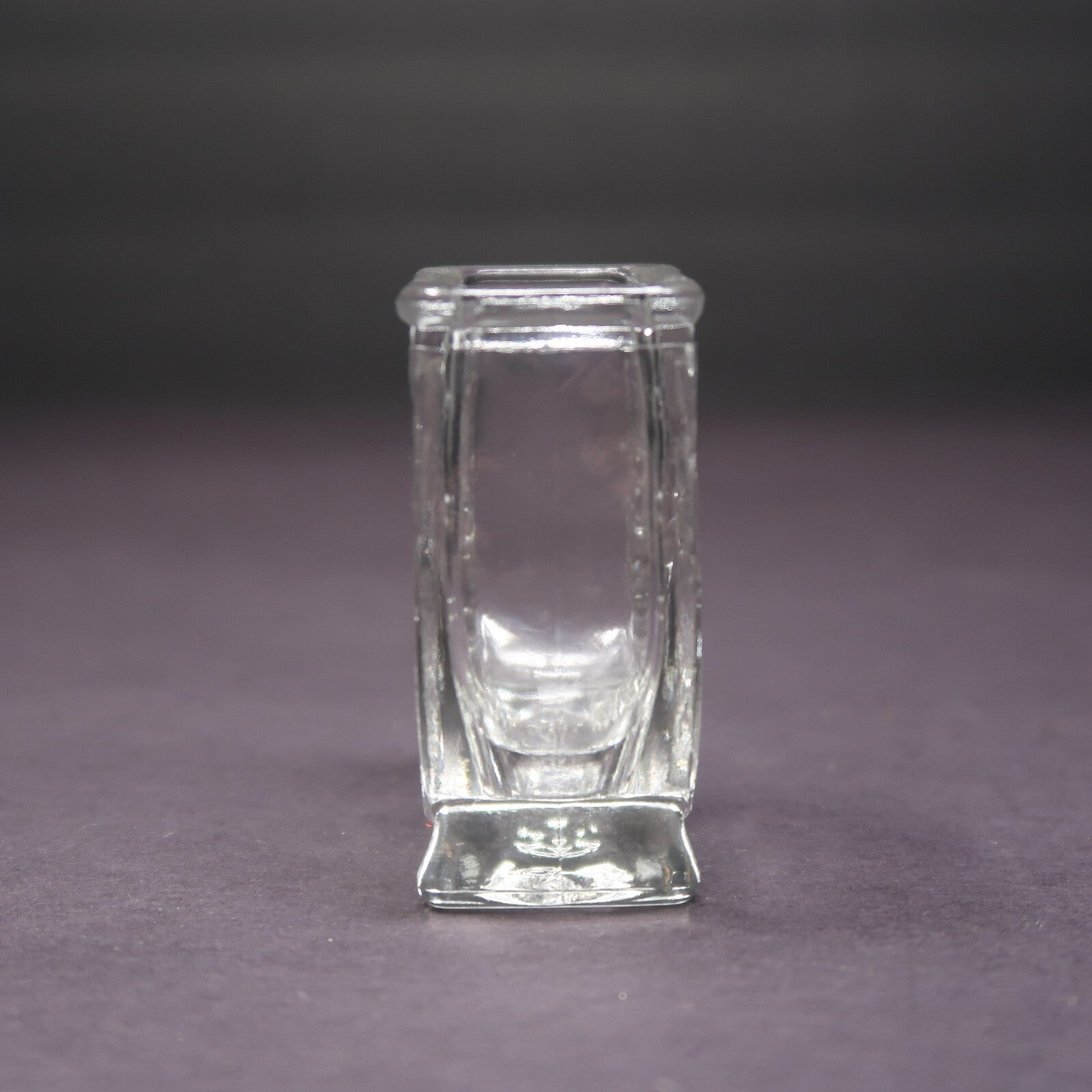 Jim Beam Horseshoe Shaped Shot Glass Toothpick Holder H 2.5"