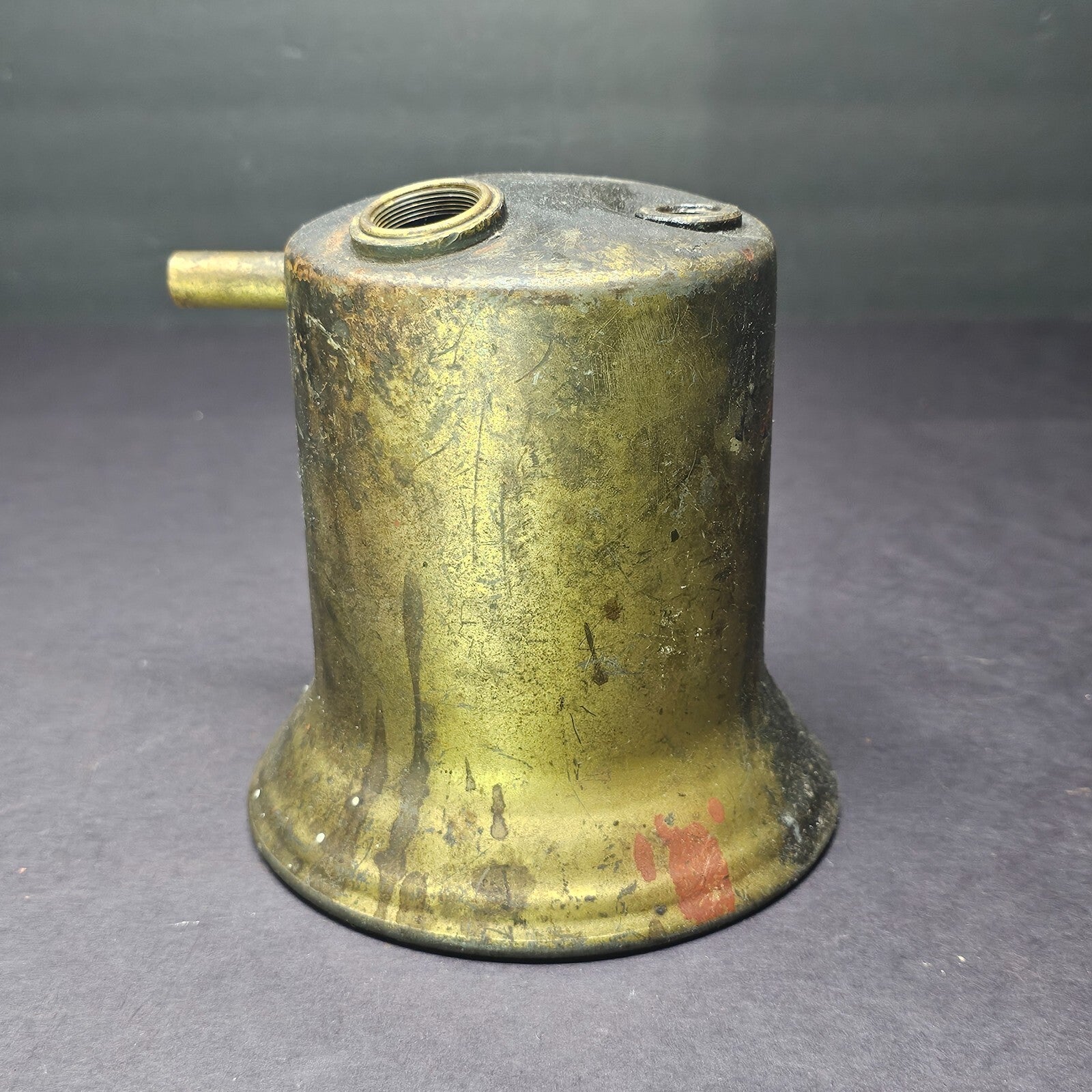 Vintage Dunlap Brass Blow Torch Model with Bakelite Handle (Sold As Parts)