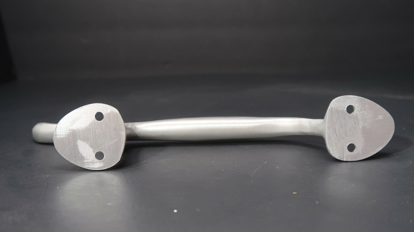 Vintage Aluminum Door Pull Lever MCM With Box