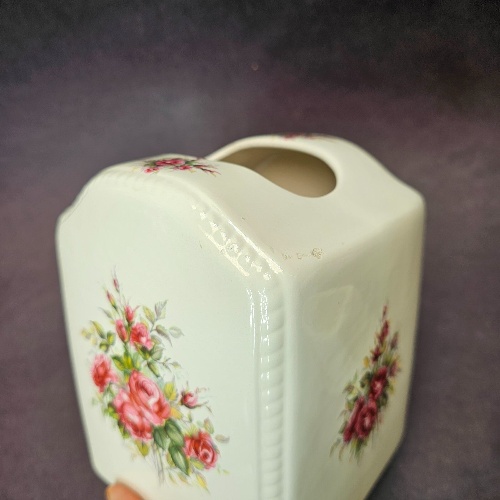 Set of 3 VB Athena California / Soap Dish / Toothbrush Holder / Tissue Box Cover