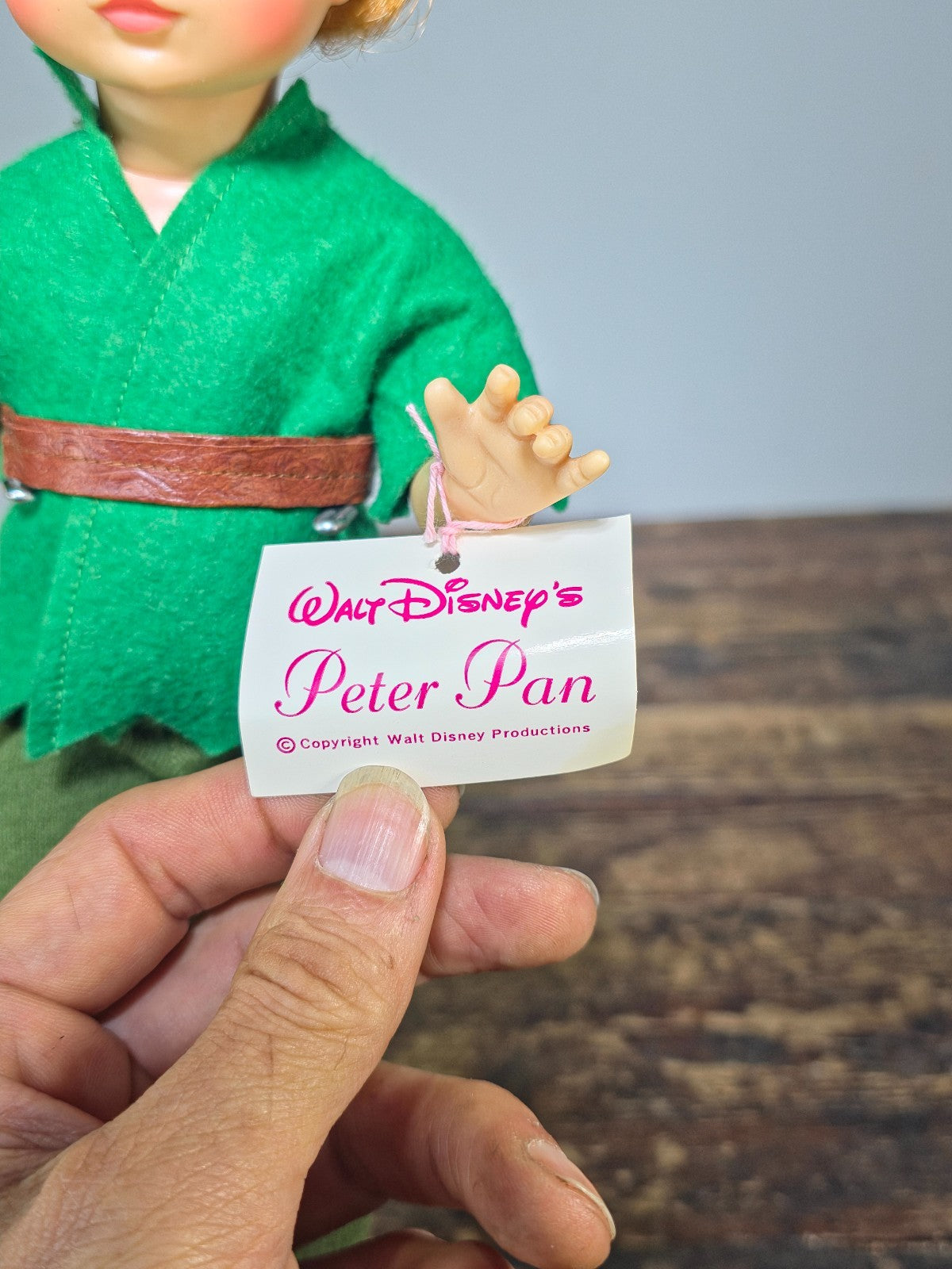 Vintage 1970s Madame Alexander Peter Pan Doll 14” w/ Box & Tag | Near Mint