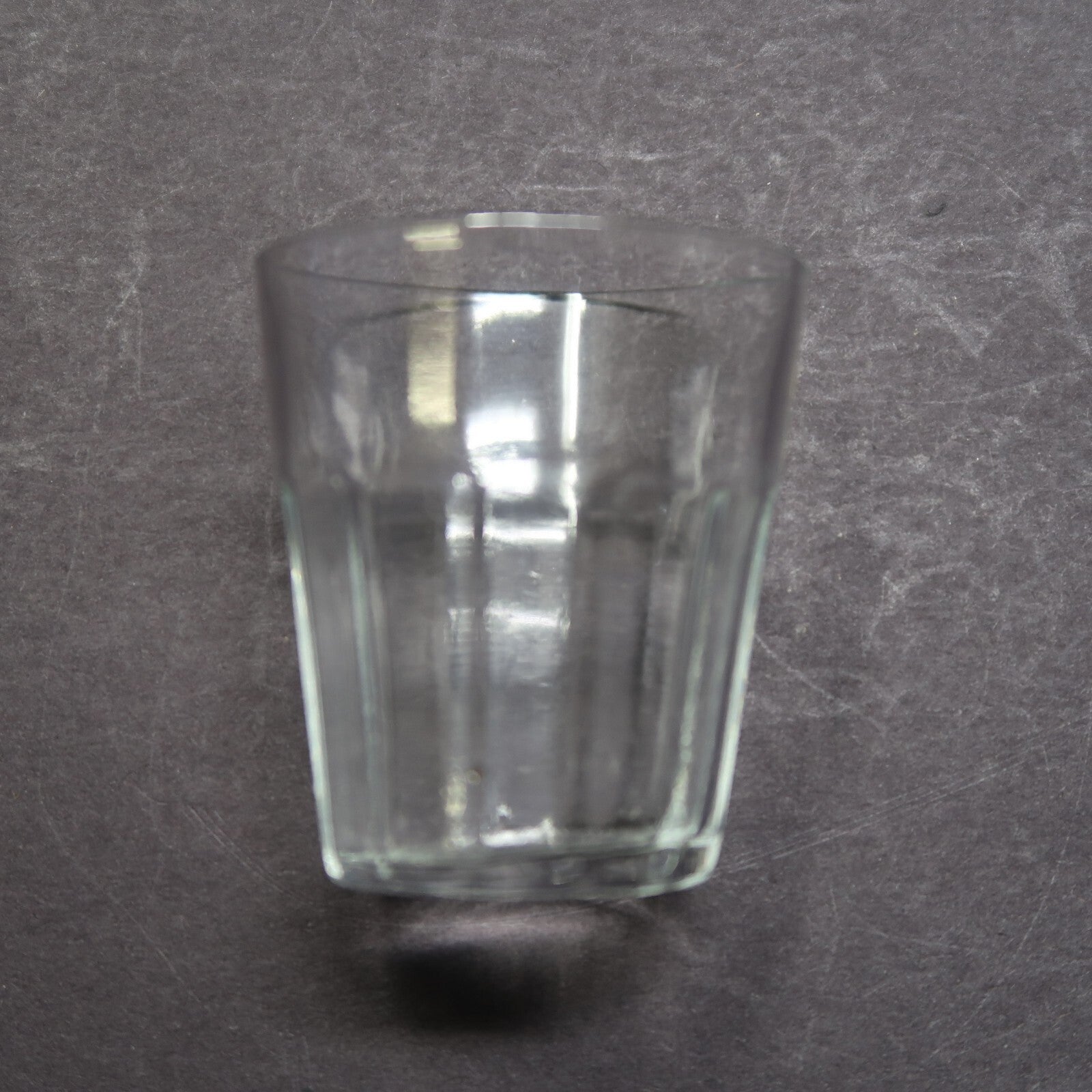 Miniature Soda Glass Style Shot Glass H 2"