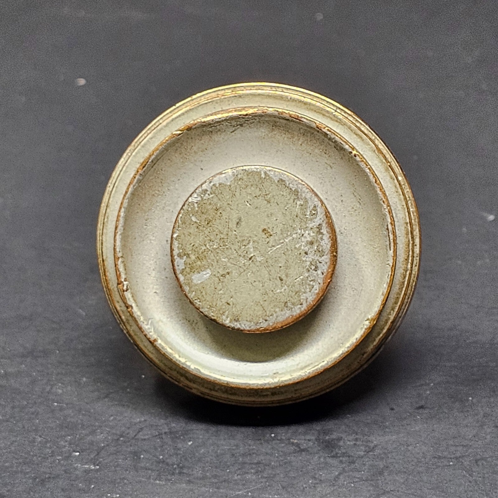 Antique Single Door Knob Solid Brass (9 oz.)