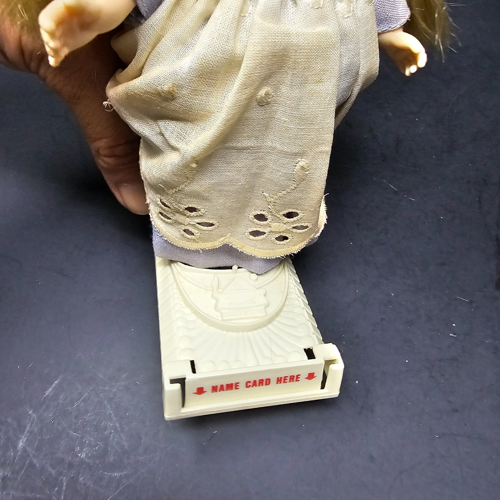 Vintage Symbol of Quality #7013 7" Doll With Stand