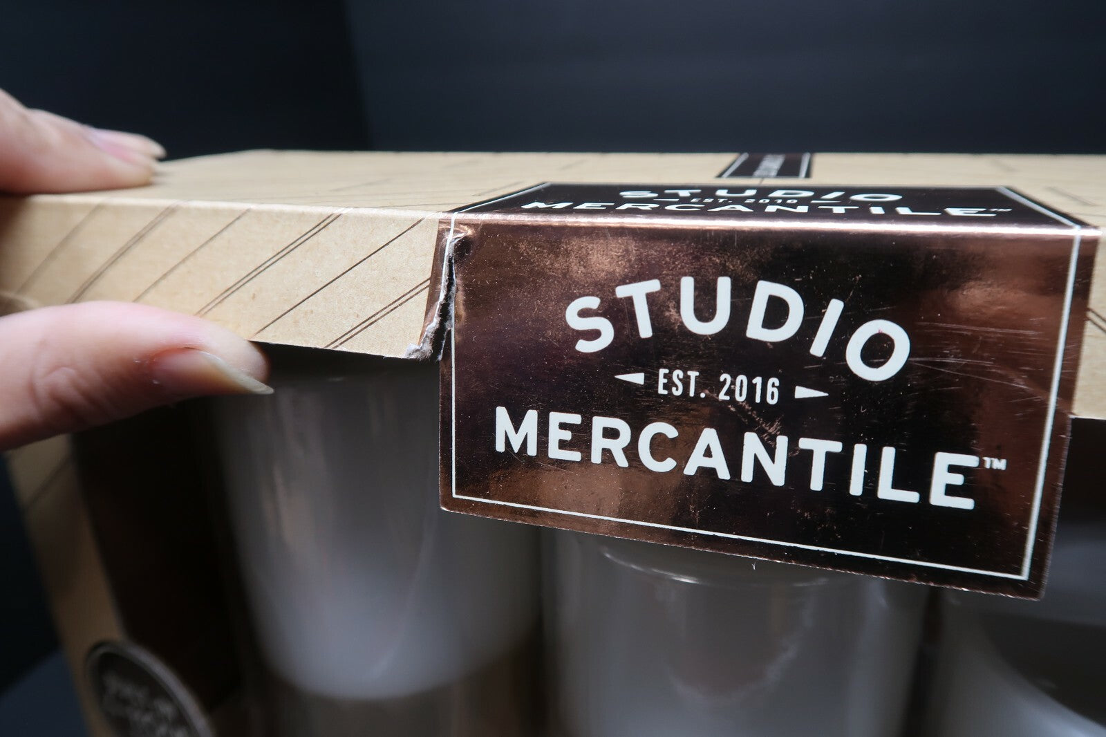 3 pcs Studio Mercantile LED Candle Set