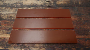 Rectangular Lacquer Dishes Plates Made In Japan 15.5" x 3.25" (Set of 3)