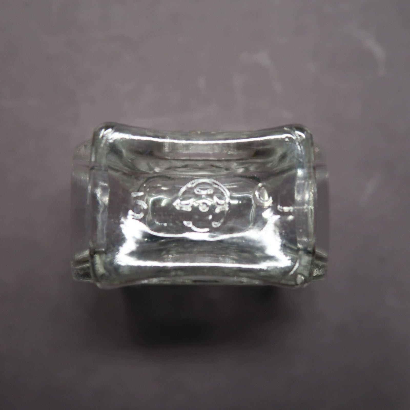 Jim Beam Horseshoe Shaped Shot Glass Toothpick Holder H 2.5"