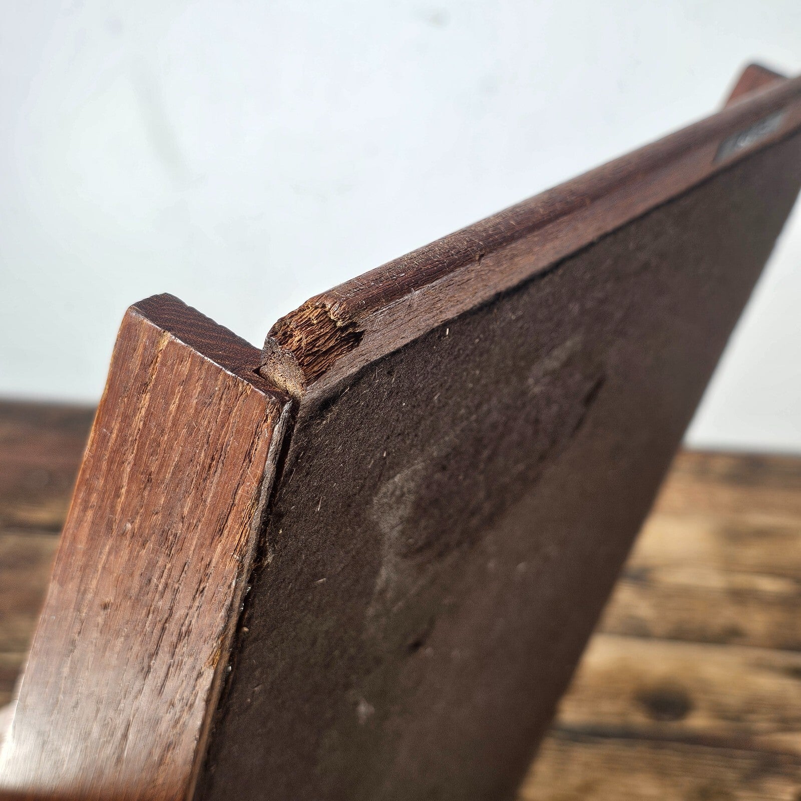 Jens Risom Style Vintage Walnut Letter Tray  (1950s-1960s)