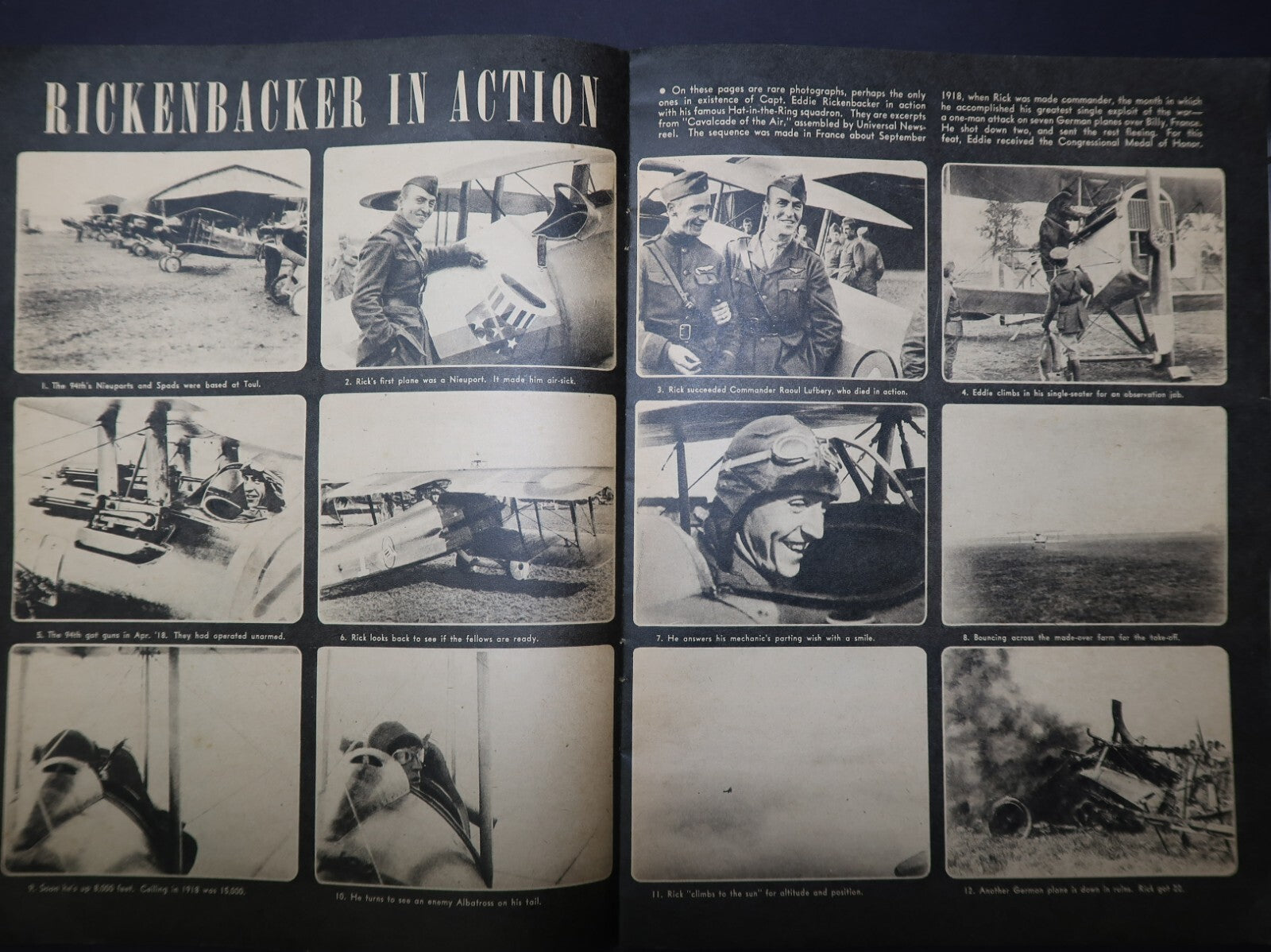 Eddie Rickenbacker The Complete Life Story By Damon Runyan Date Published 1942