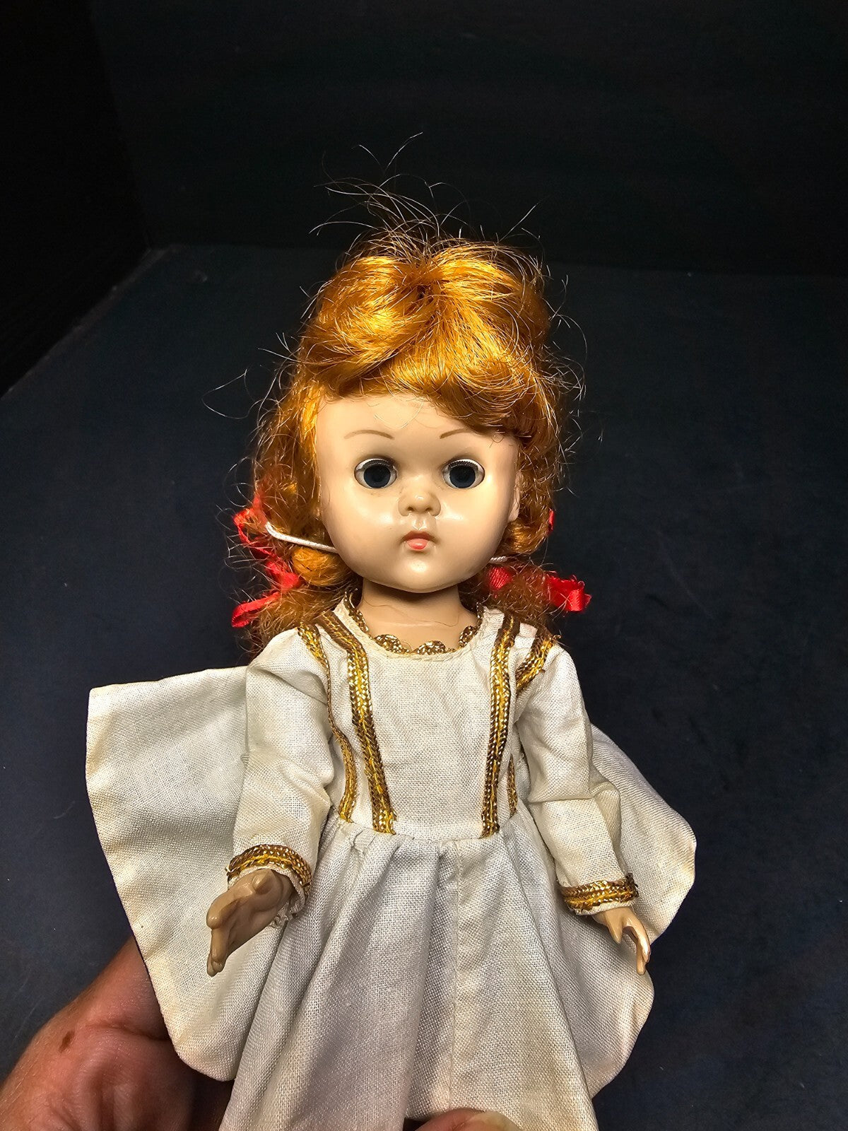 Vintage Vogue 8" Ginny Majorette Bent Knee Leg Walker Doll 1950’s
