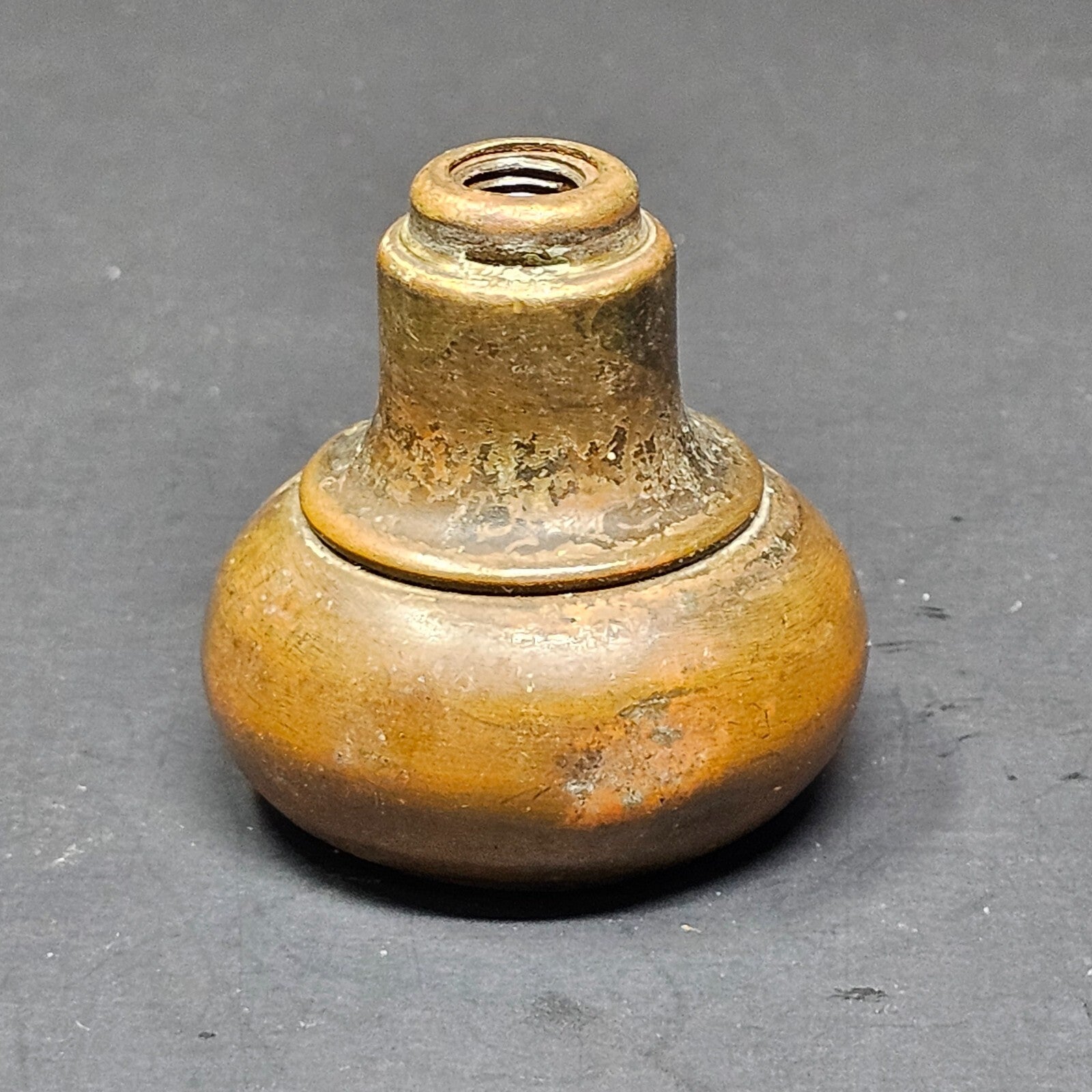 Antique Single Door Knob Solid Brass