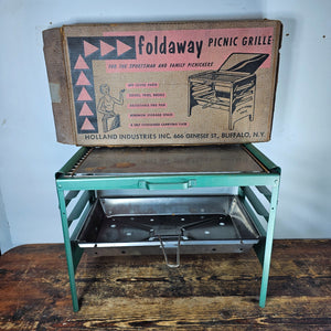 1960s Foldaway Picnic Grille Holland Industries Inc. Buffalo, New York
