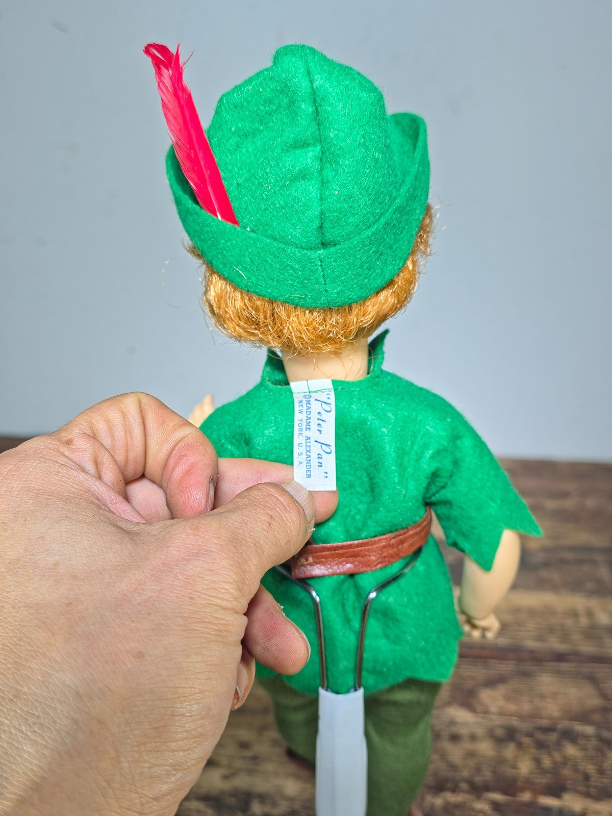 Vintage 1970s Madame Alexander Peter Pan Doll 14” w/ Box & Tag | Near Mint