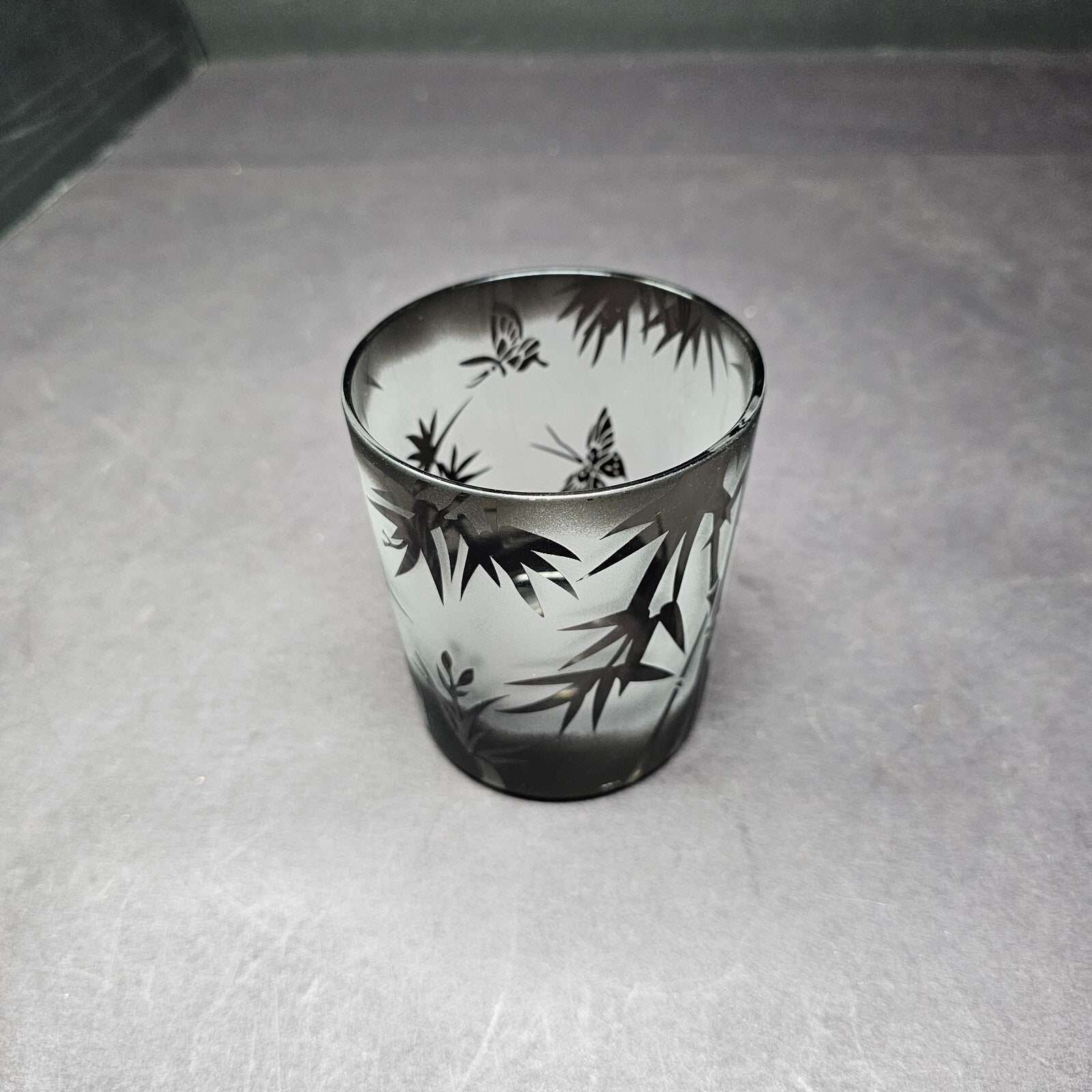 Hand Blown Asian Style Whisky Tumbler Stemless Wine Glass