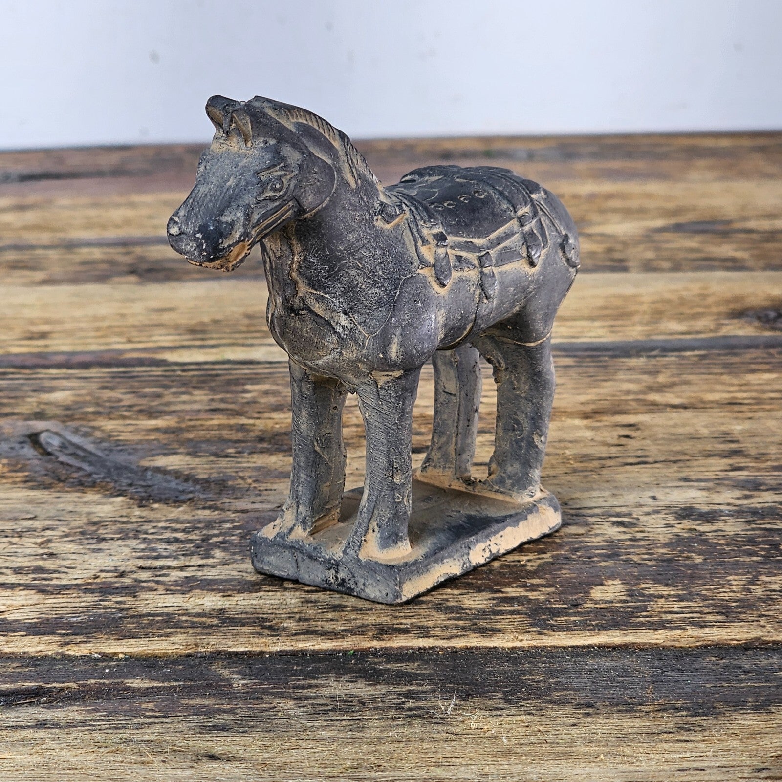 Terracotta Army Horse Replica Statue | Chinese Qin Dynasty Warrior Horse 4"