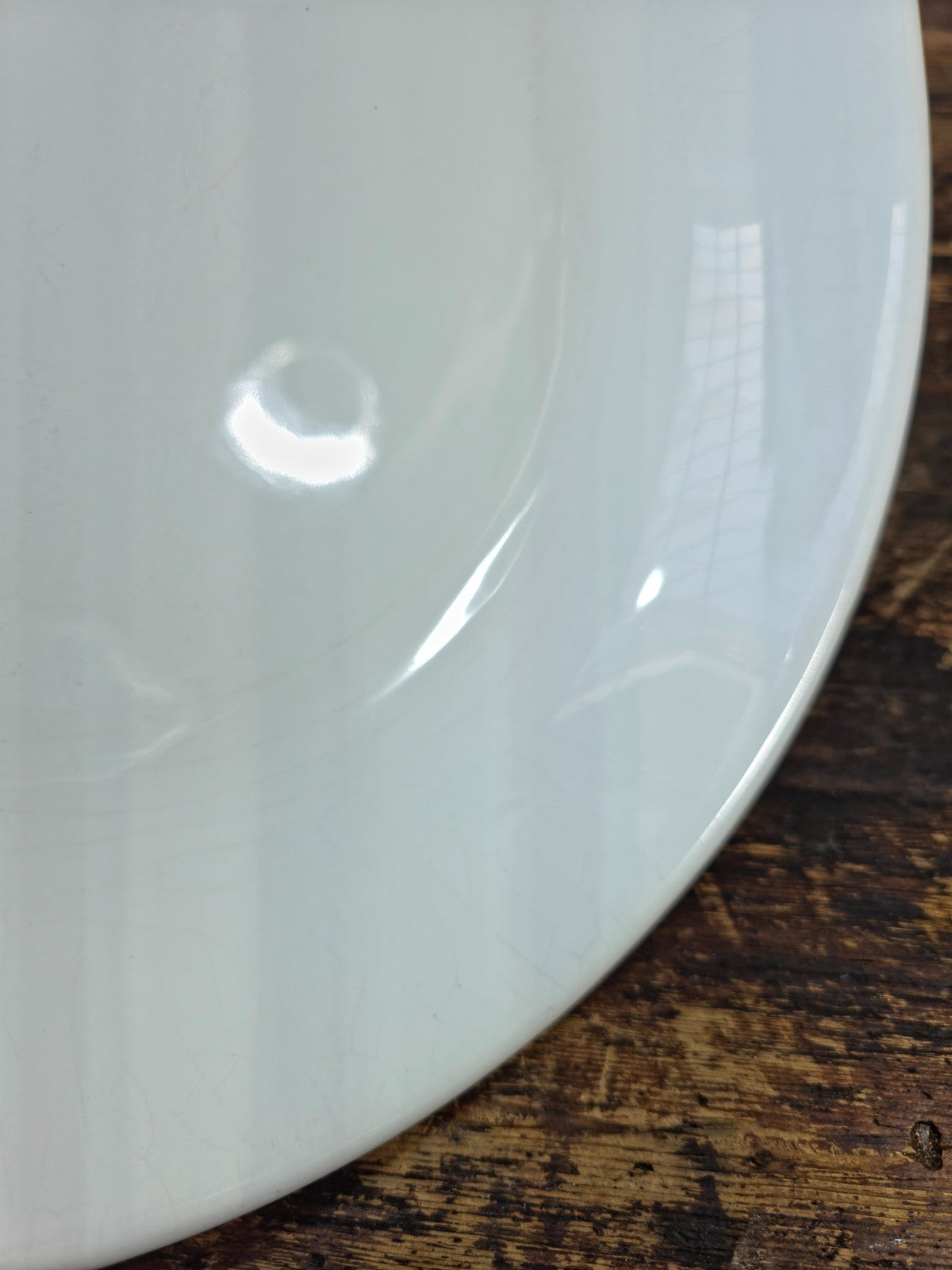 Vintage Ceramica ARM White Serving Bowl — Made in Italy, circa 1960s–1970s