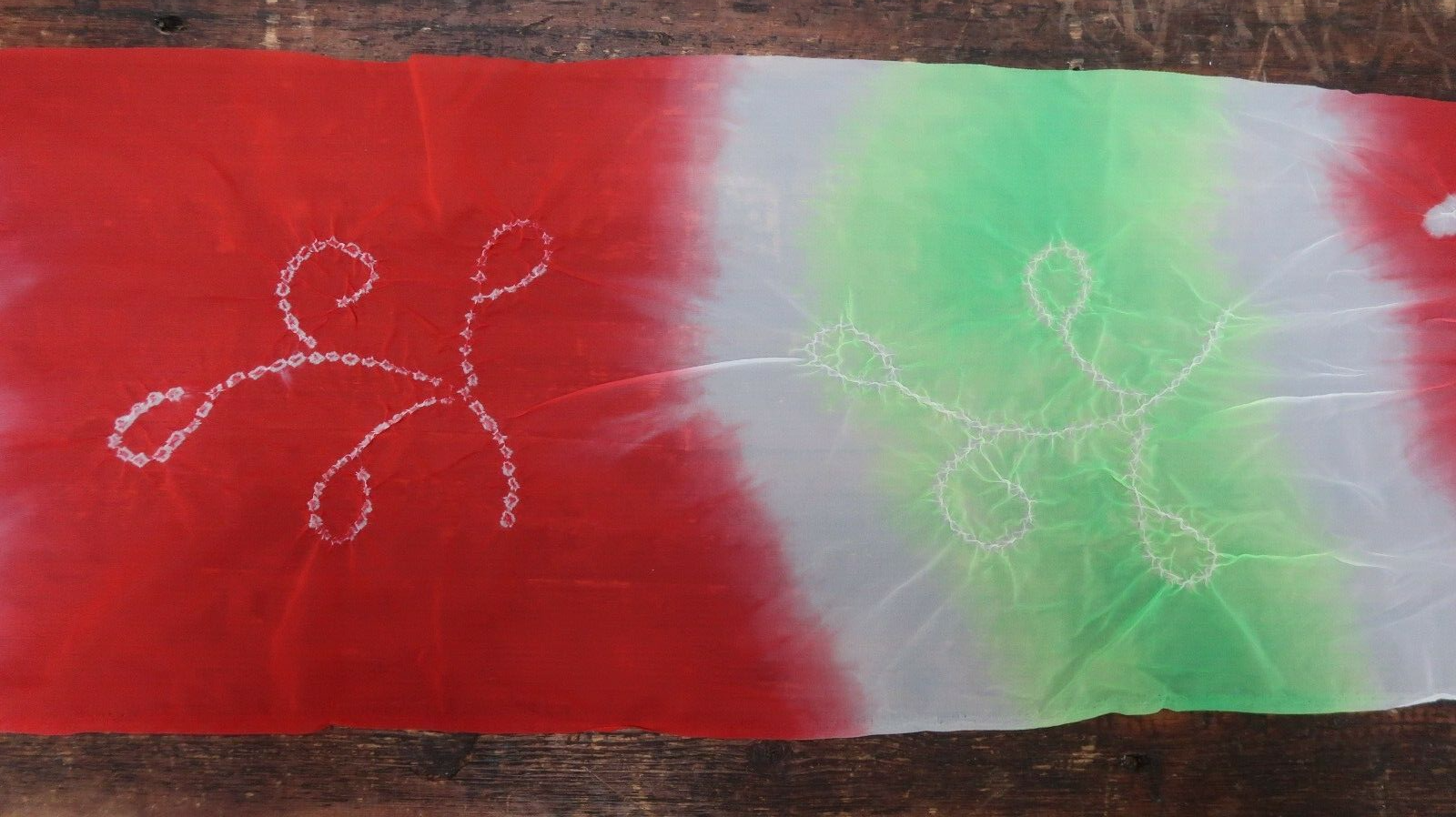 Vintage Japanese Summer Scarf 8ft x 1ft