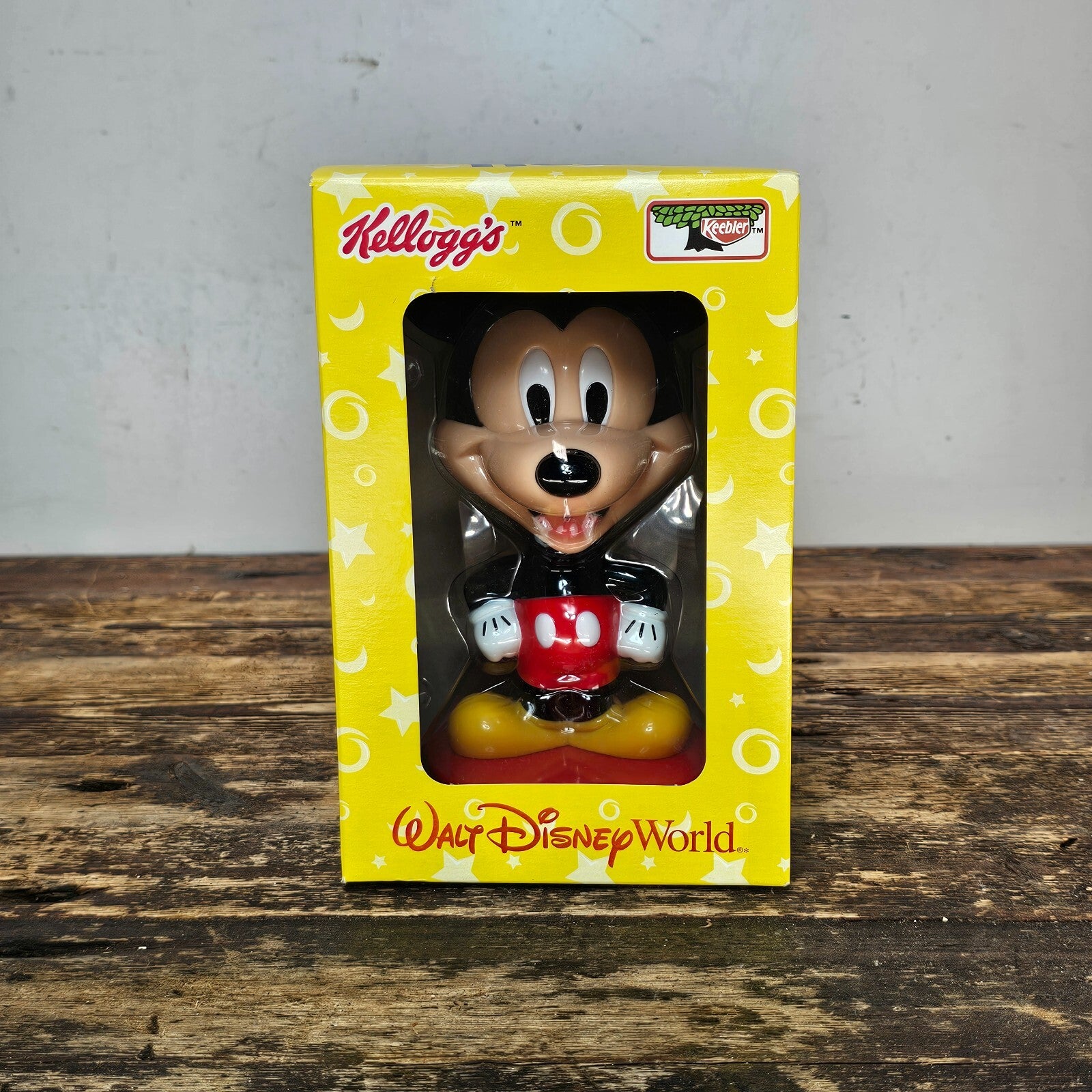 2002 Mickey Mouse Bobble Head Disney World Kellogg Keebler
