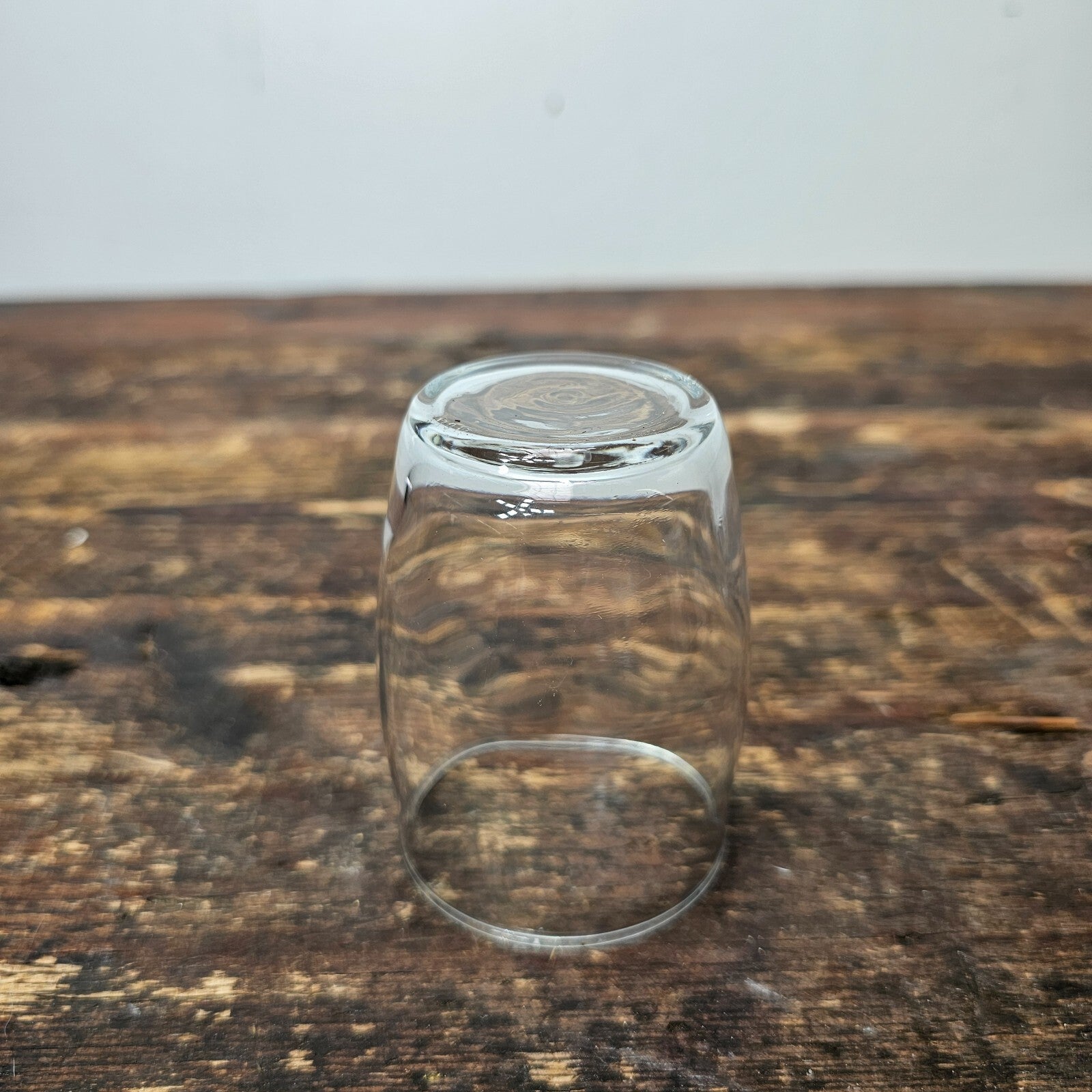 Set of 4 Barrel Shaped Small Glassware 2" x 3"