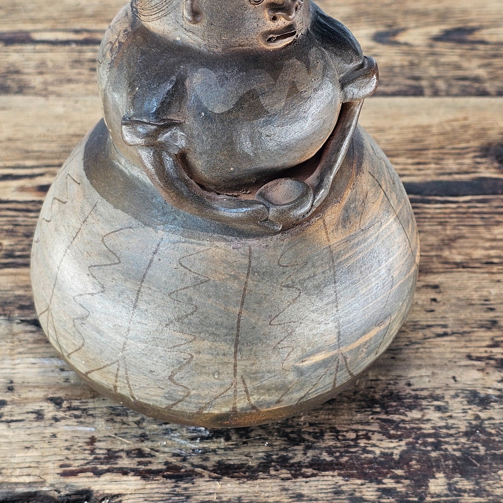 Pre-Columbian Style Anthropomorphic Effigy Vessel