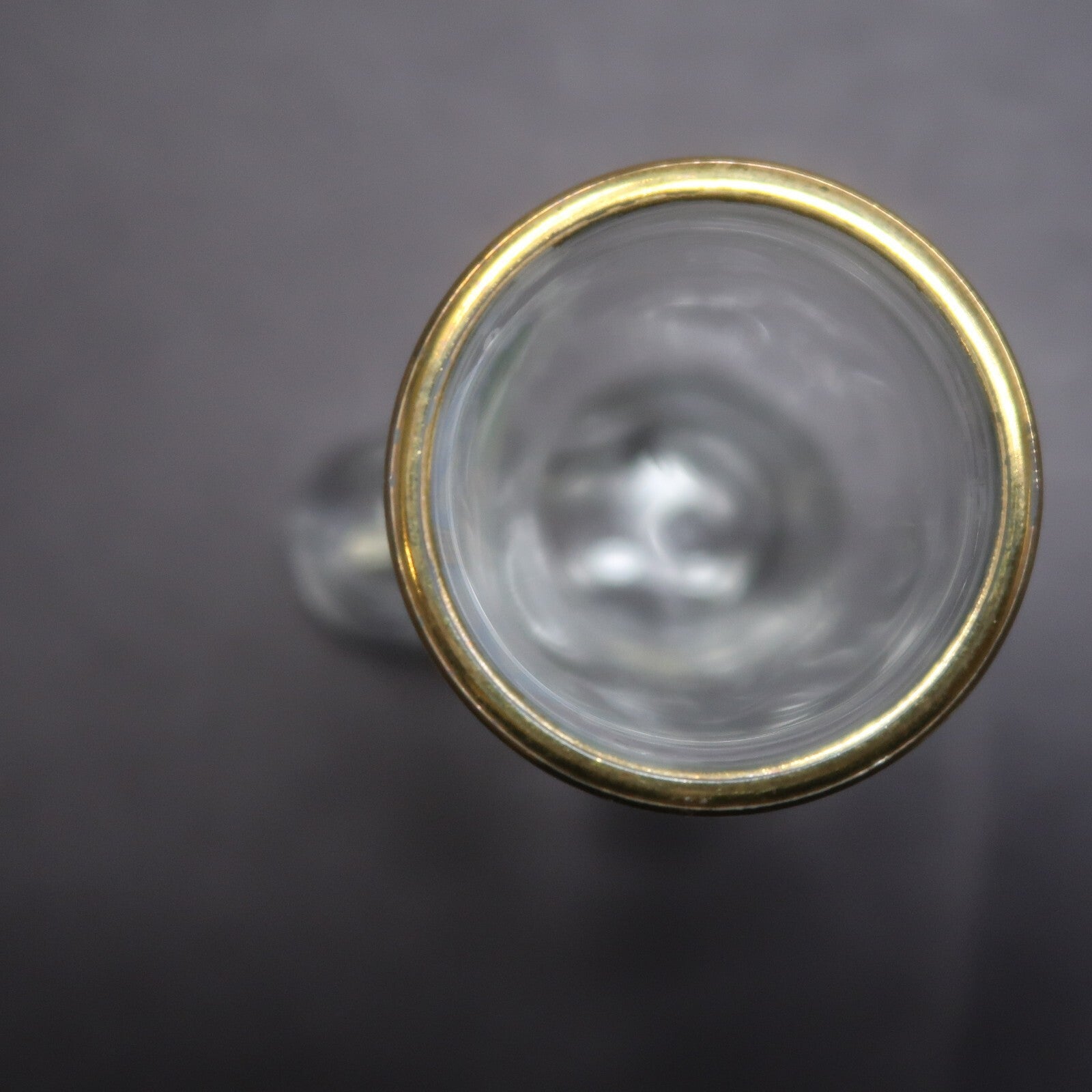 Solvang Gold Rim Boot Shot Glass Made In Western Germany H 3"