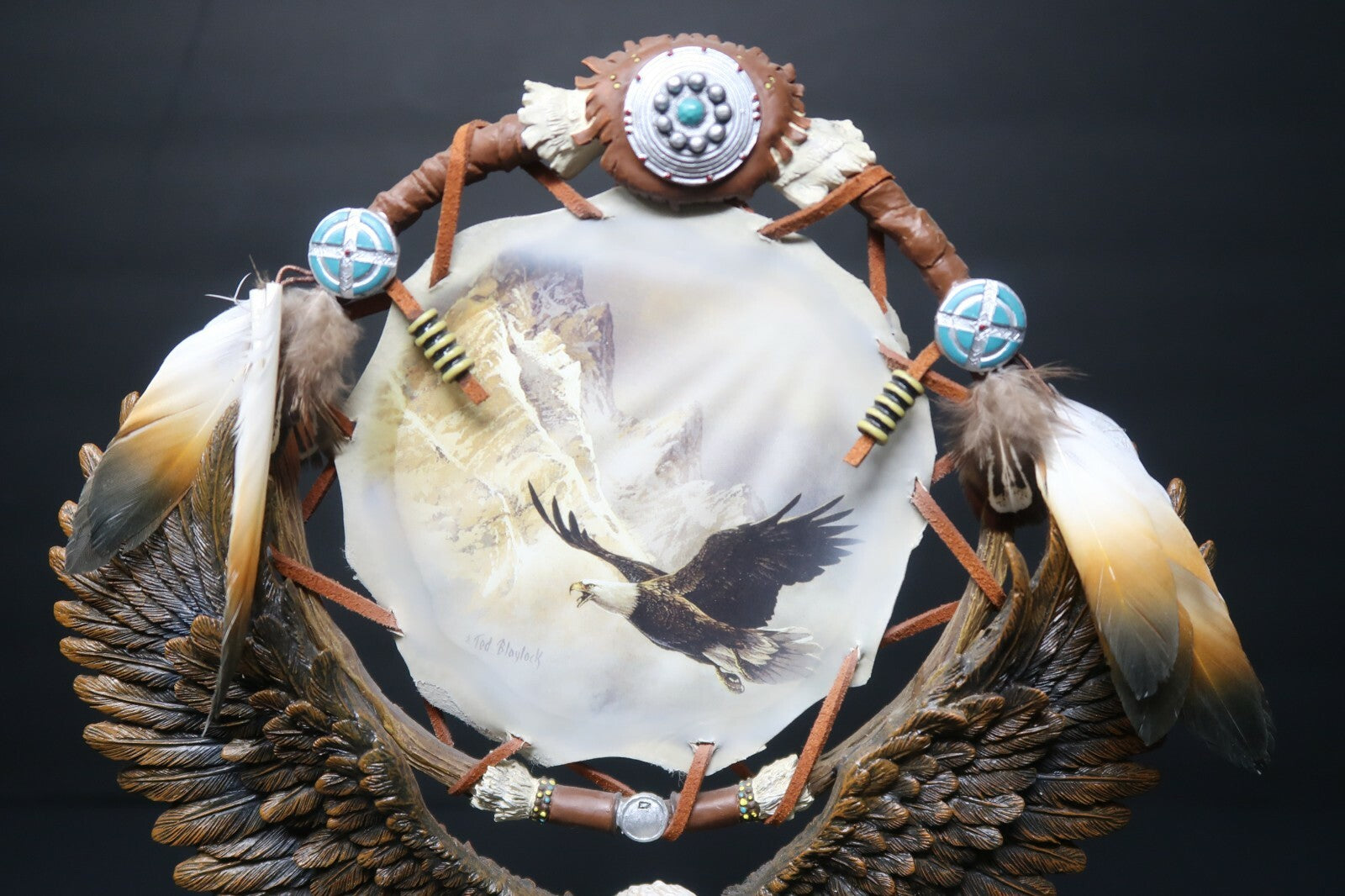Soaring Dream First Issue In Wings Of Glory 2007 Bradford Exchange W9" x H10.75"