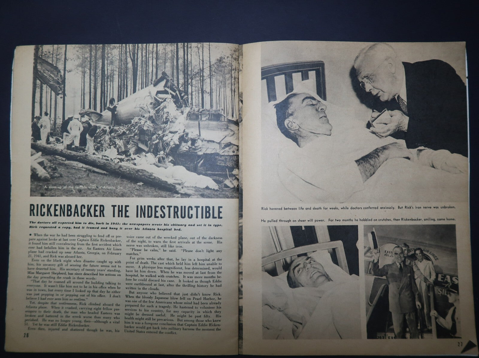 Eddie Rickenbacker The Complete Life Story By Damon Runyan Date Published 1942