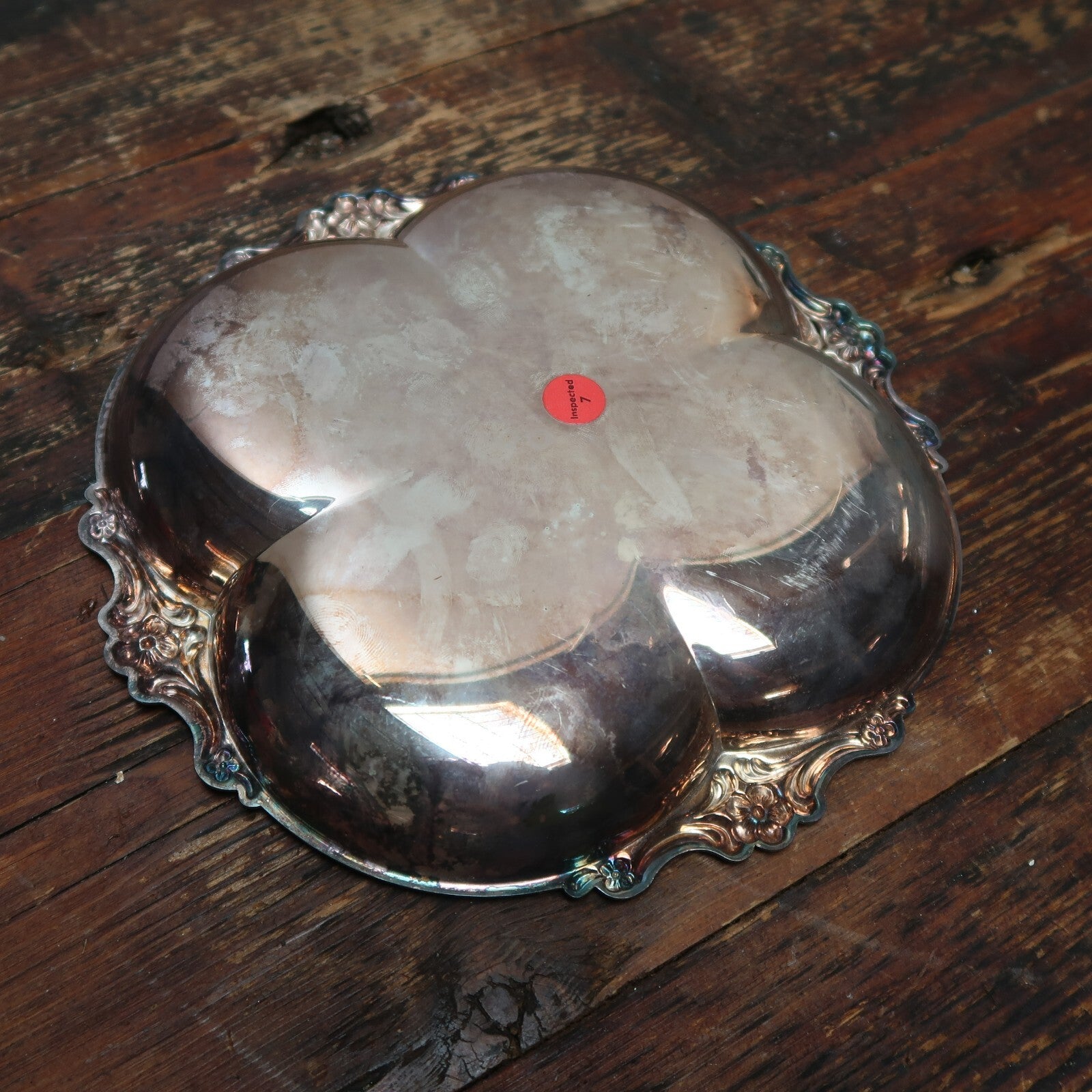 International Silver Co DeepSilver Empress Party Set Relish Tray & Spoon Set