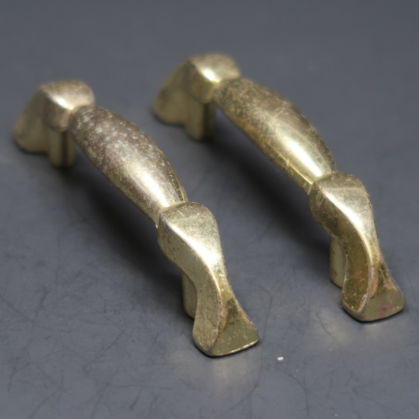 Set of 2 Brass Drawer Pull