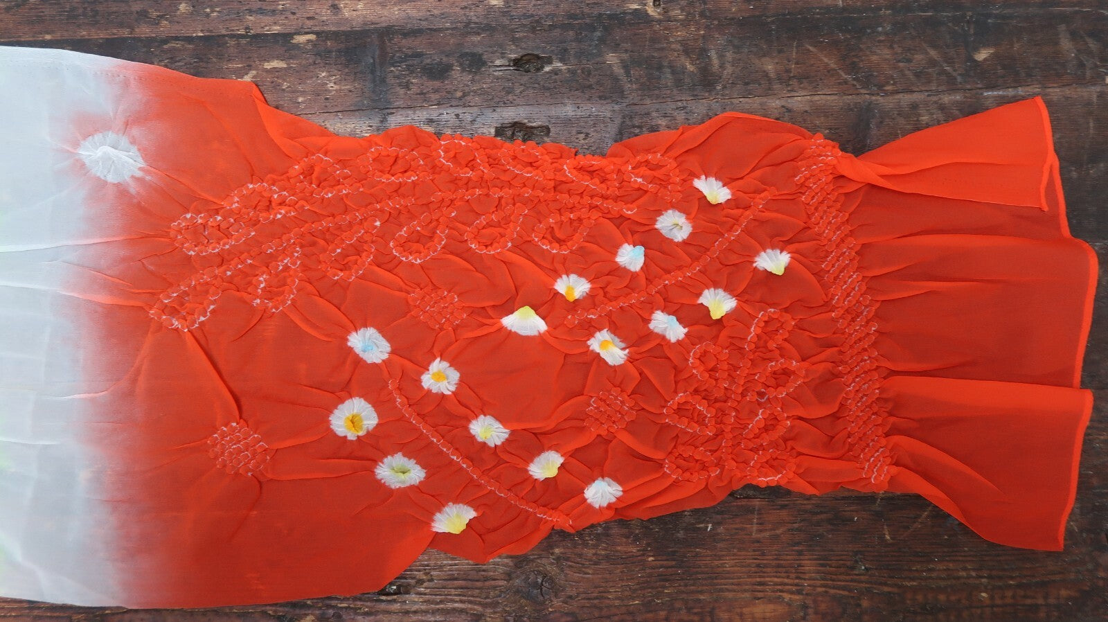 Vintage Japanese Summer Scarf 8ft x 1ft