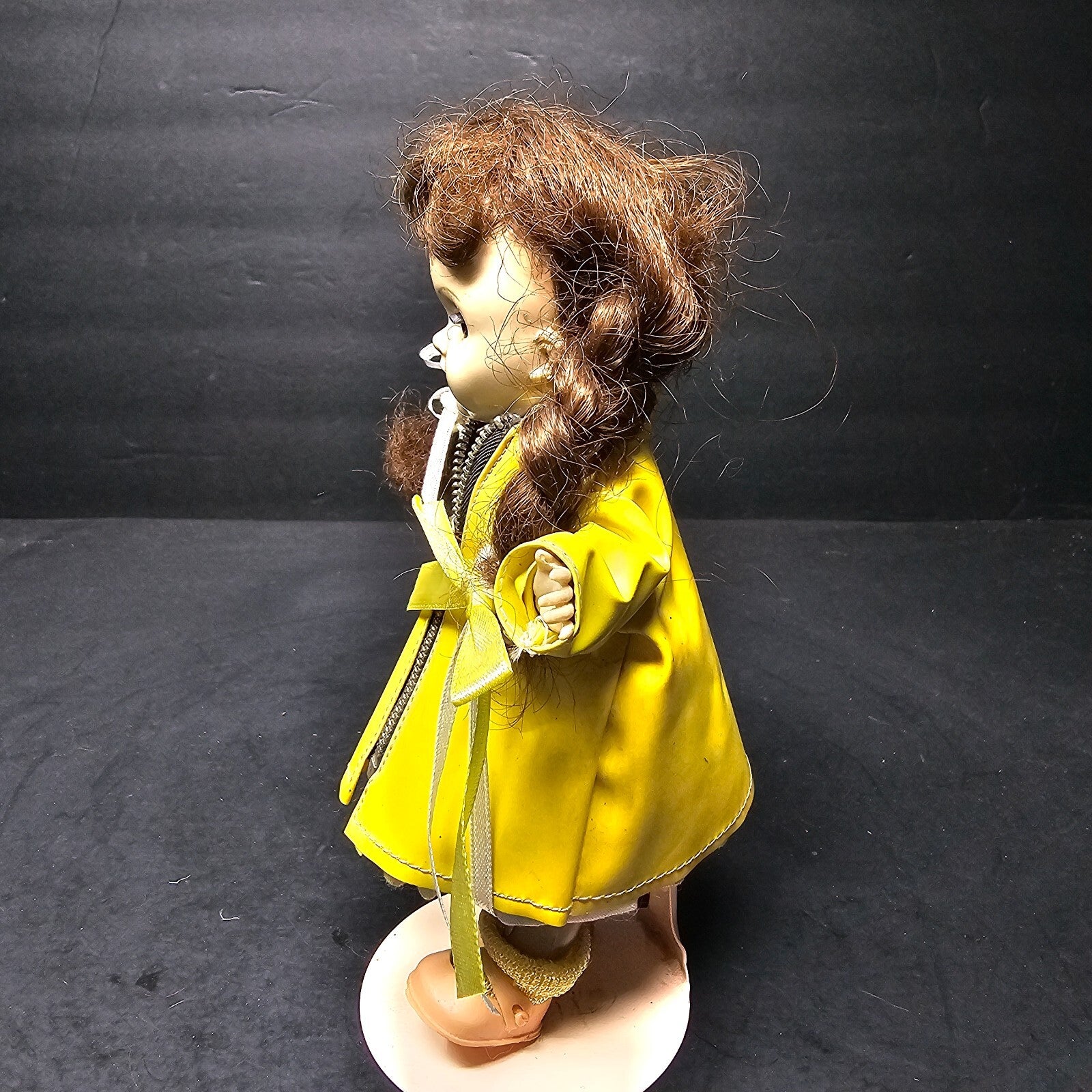 Vintage Vogue Ginny Doll 8" SLW Yellow Zipper Rain Coat