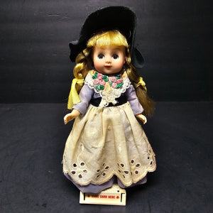 Vintage Symbol of Quality #7013 7" Doll With Stand