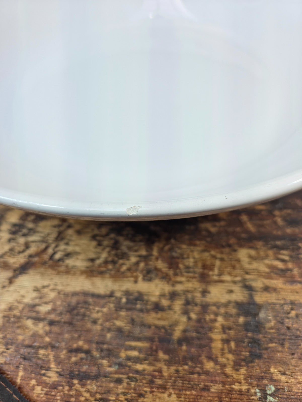 Vintage Ceramica ARM White Serving Bowl — Made in Italy, circa 1960s–1970s