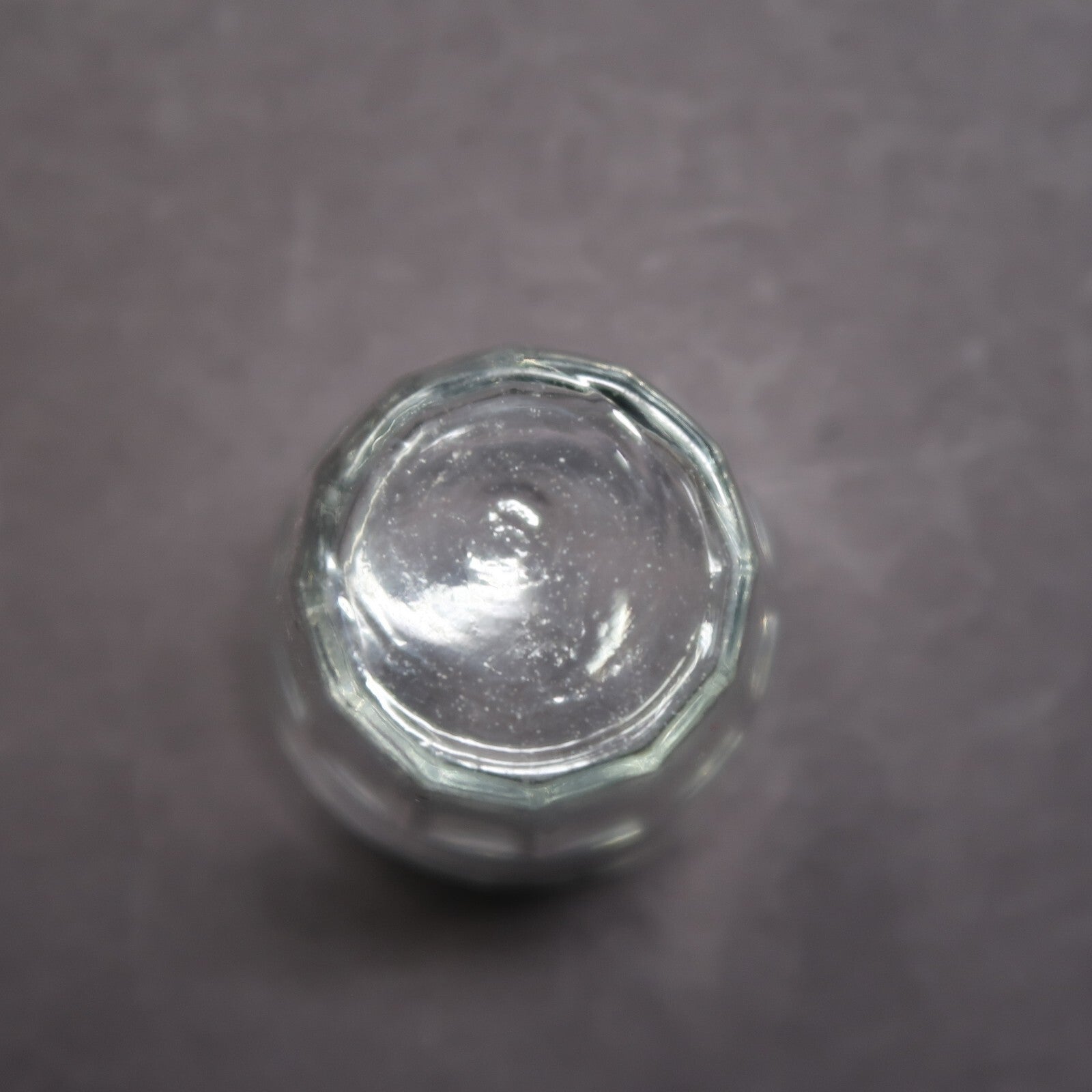 Miniature Soda Glass Style Shot Glass H 2"