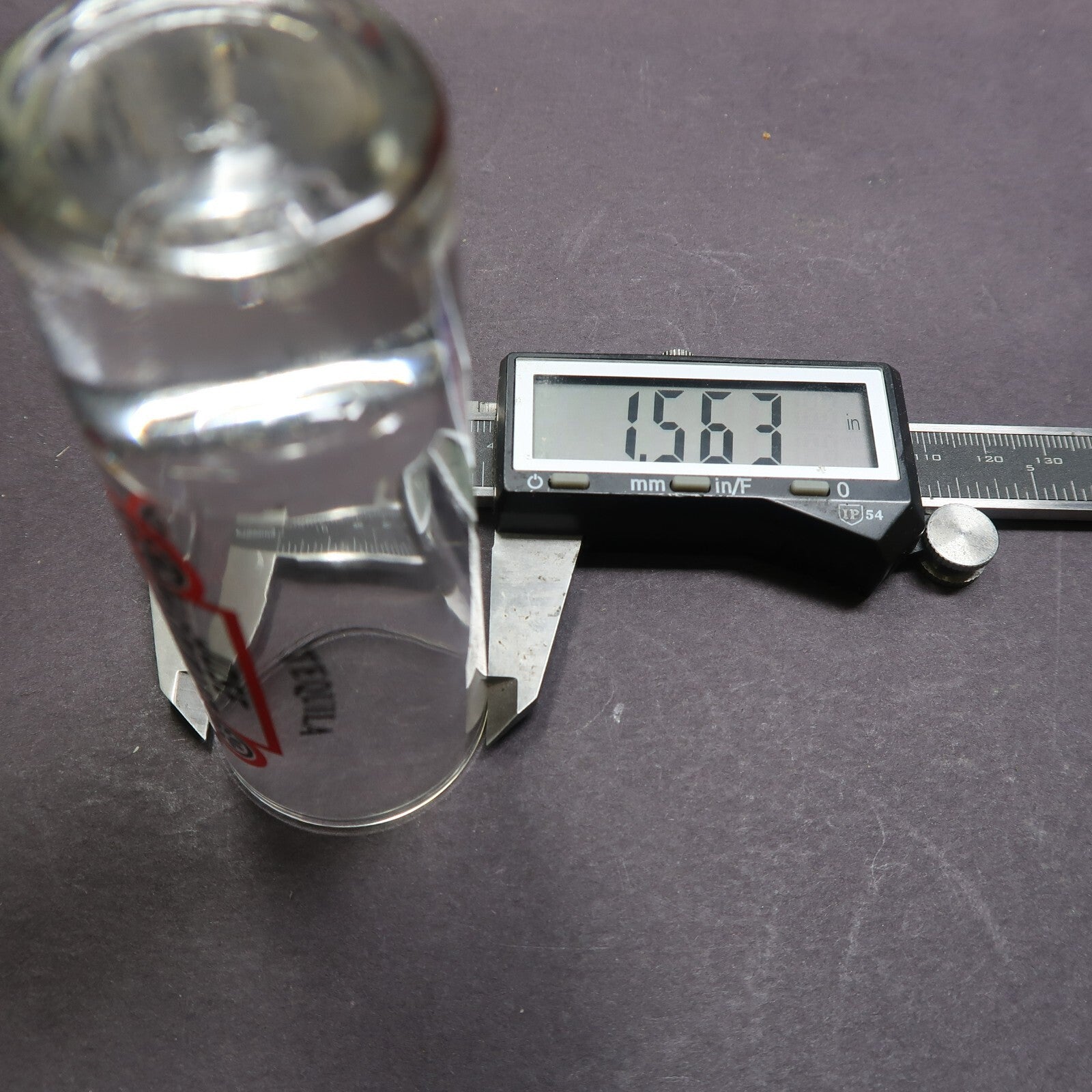 Jose Cuervo Tequila Shot Glass Jigger H 4"