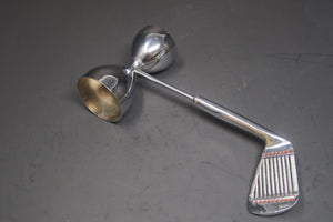Vintage Golf Club Bar Tool Measuring Cup Cocktails